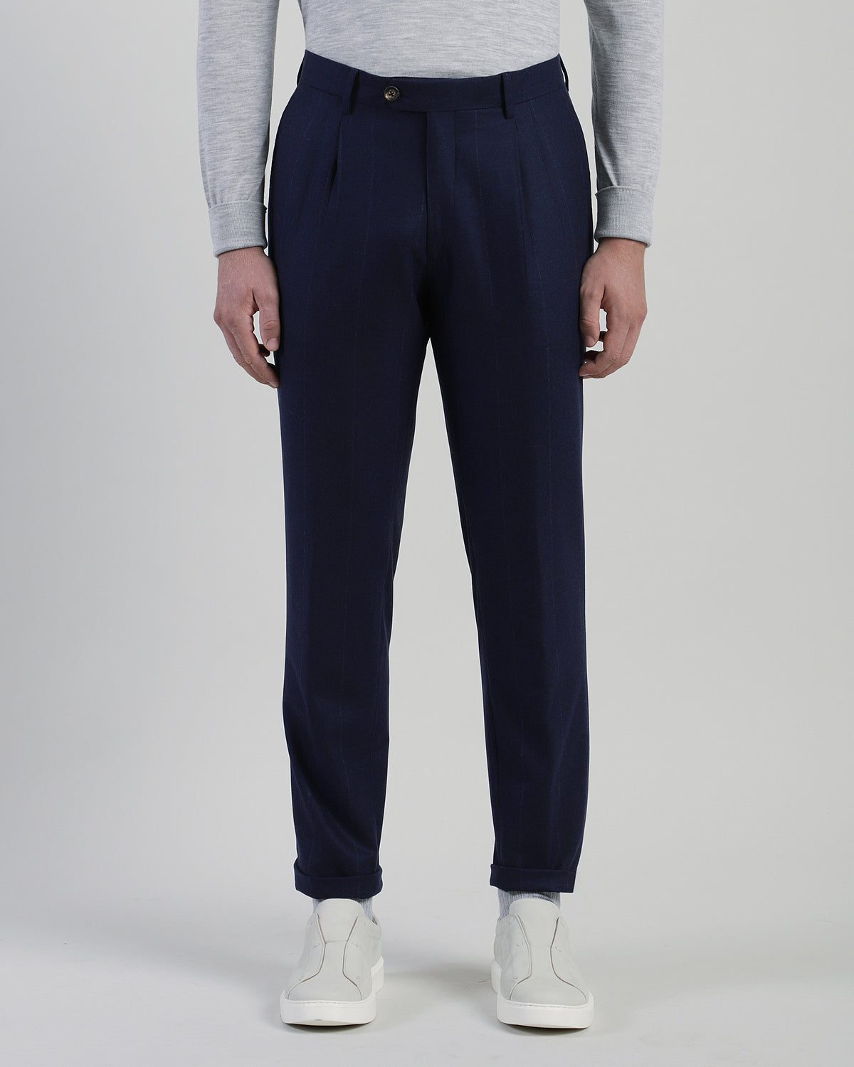 ABITO MONOPETTO LANA SETA CASHMERE - 27