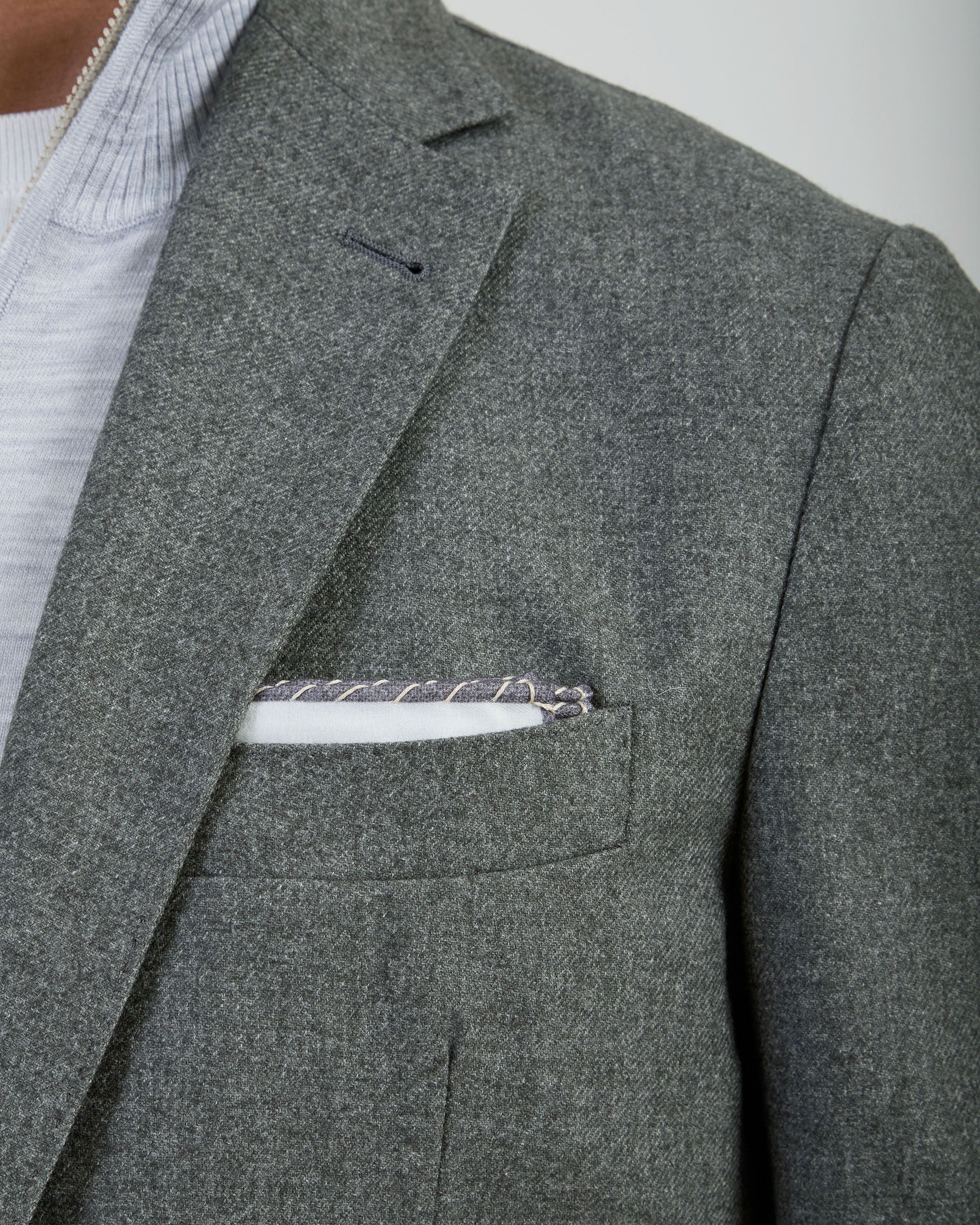 ABITO MONOPETTO LANA COTONE CASHMERE