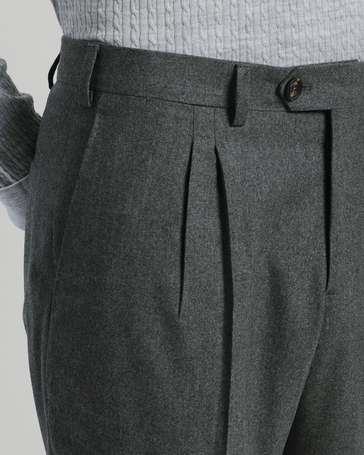 ABITO DOPPIOPETTO LANA SETA CASHMERE - 9
