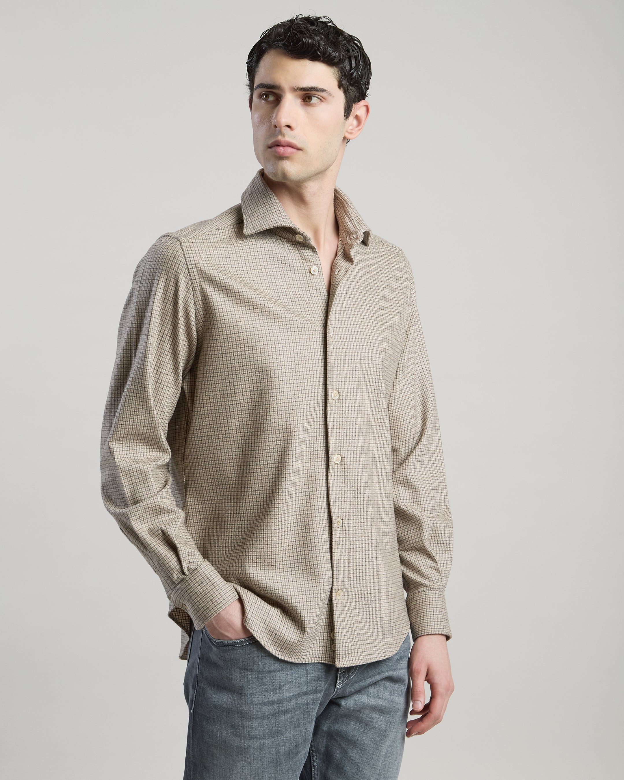 CAMICIA LANA CASHMERE
