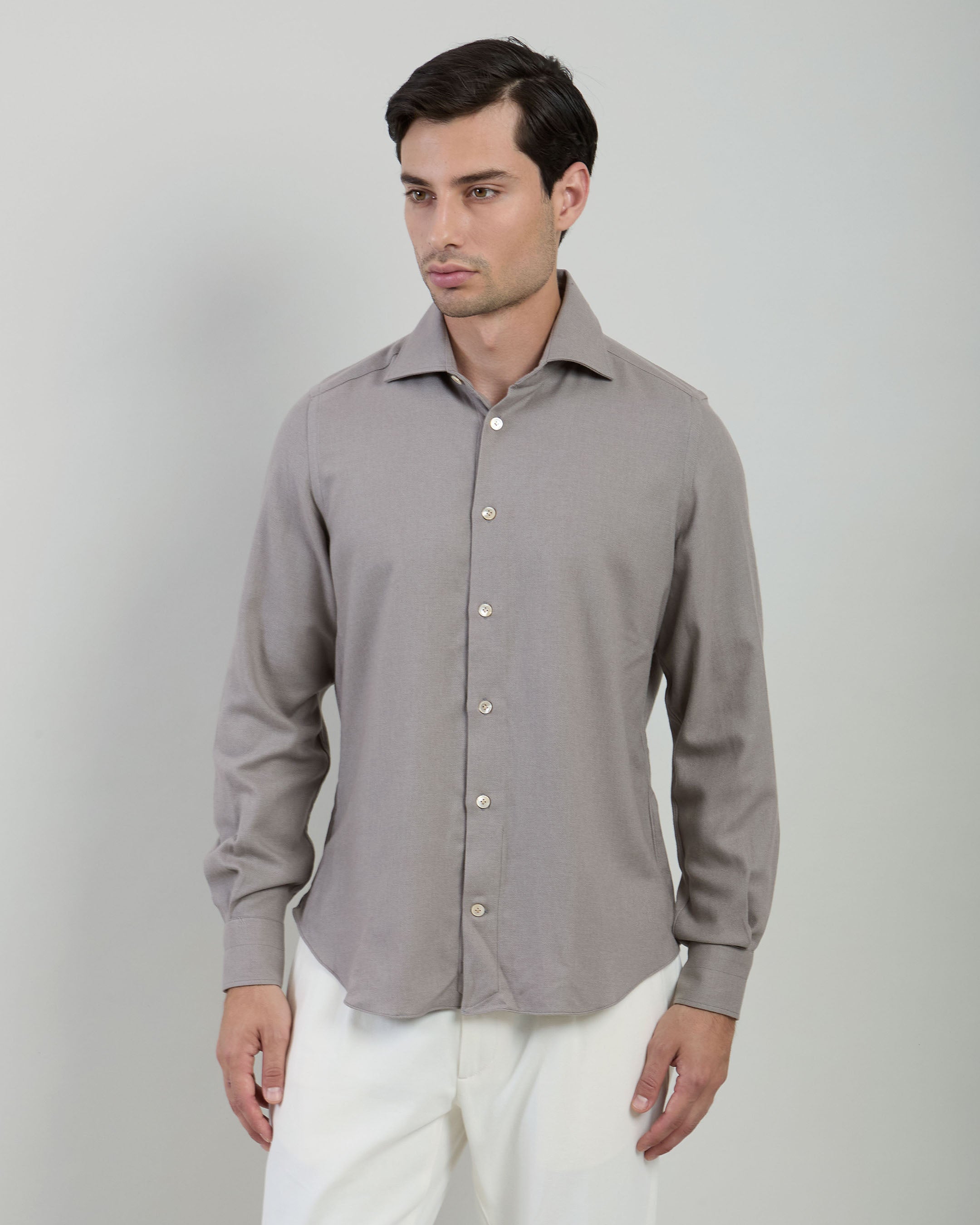 SILK CASHMERE SHIRT - 3