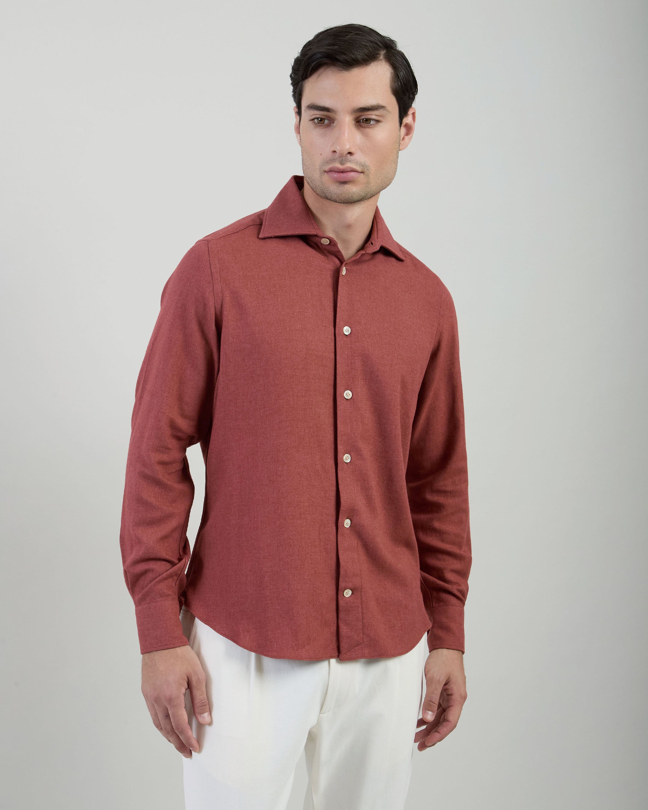 SILK CASHMERE SHIRT - 9