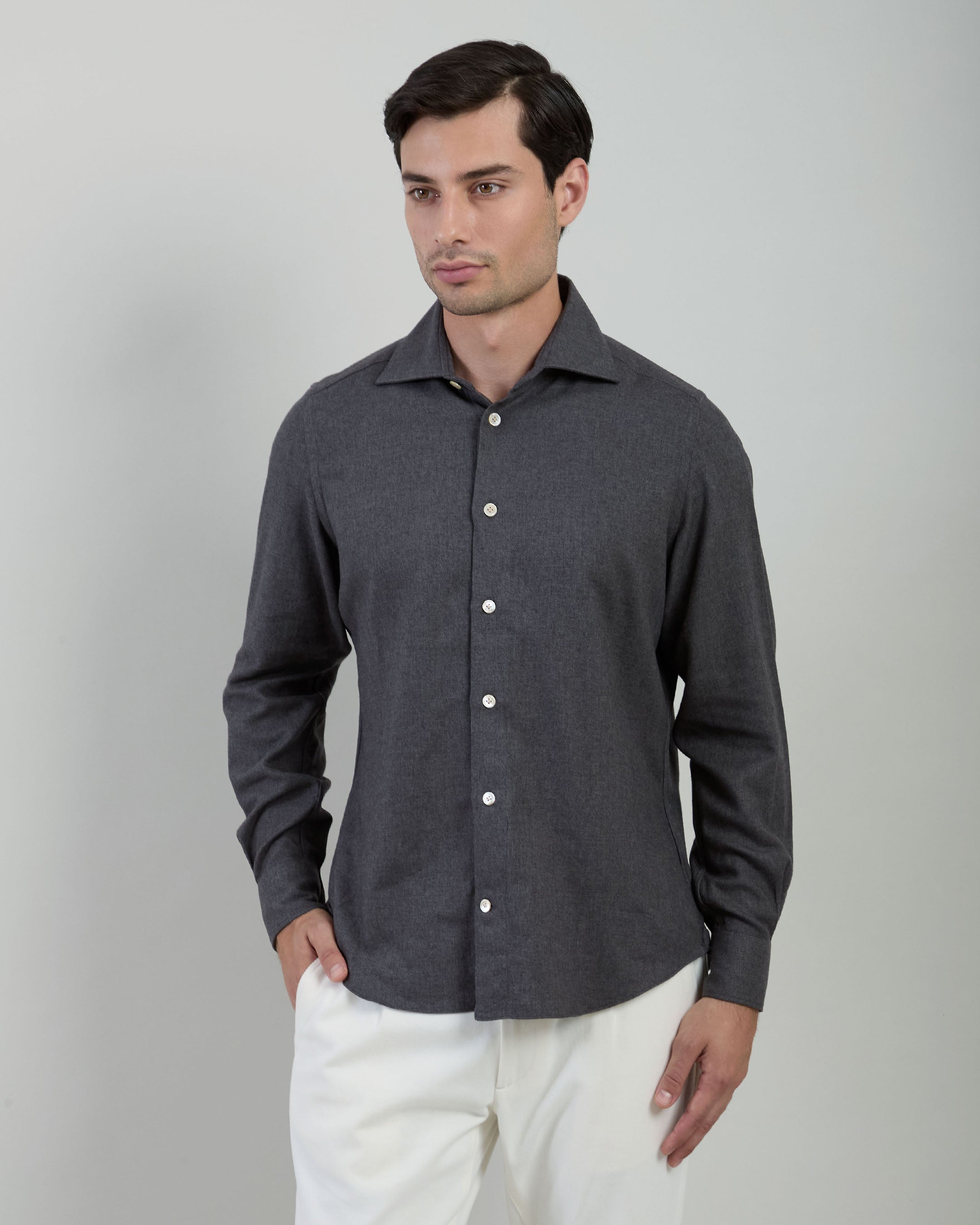SILK CASHMERE SHIRT