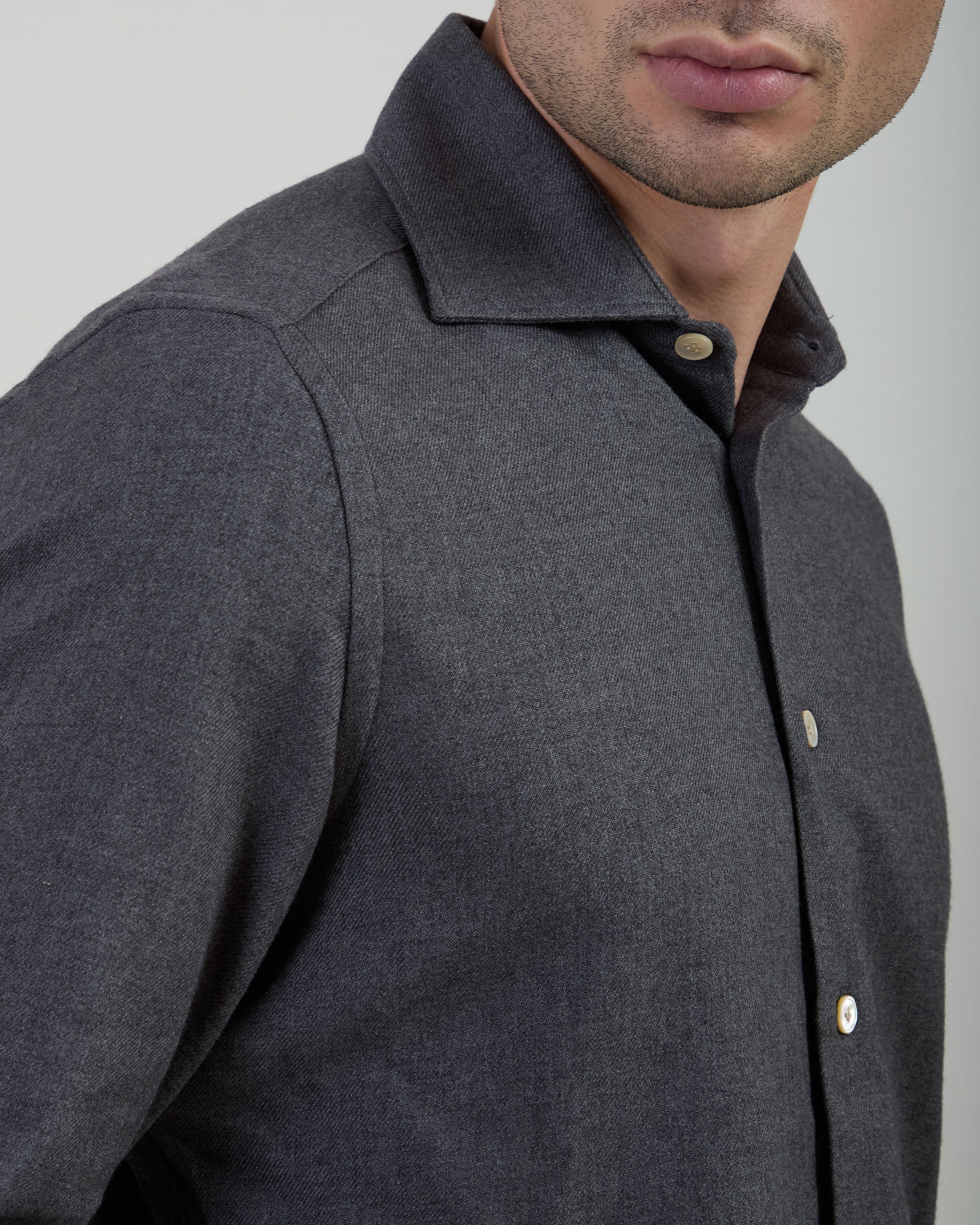 SILK CASHMERE SHIRT - 16