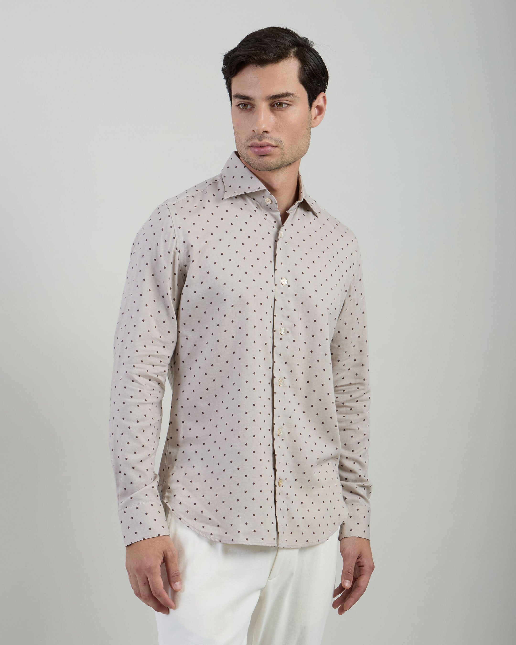 LYOCELL COTTON WOOL SHIRT
