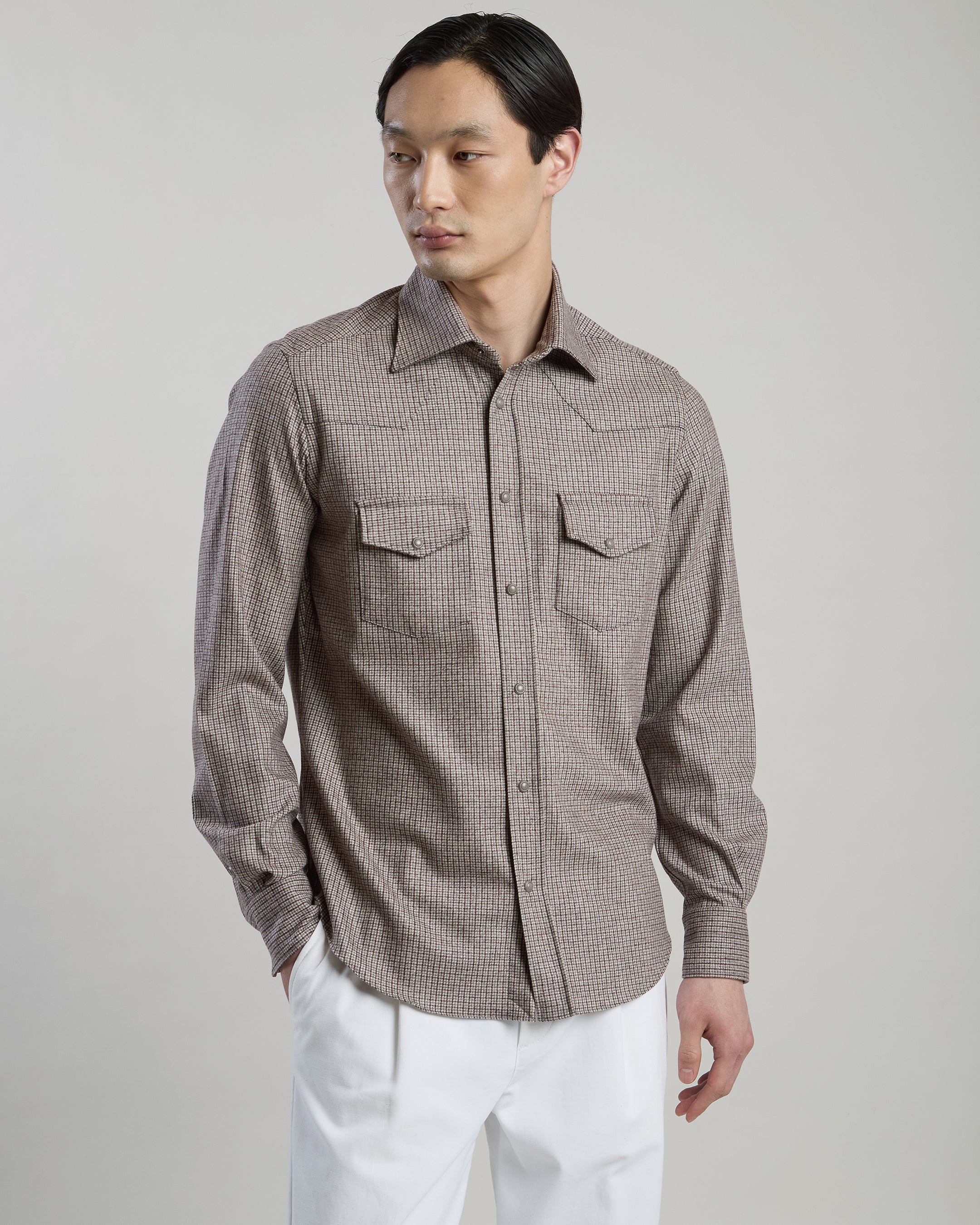 CAMICIA LANA CASHMERE