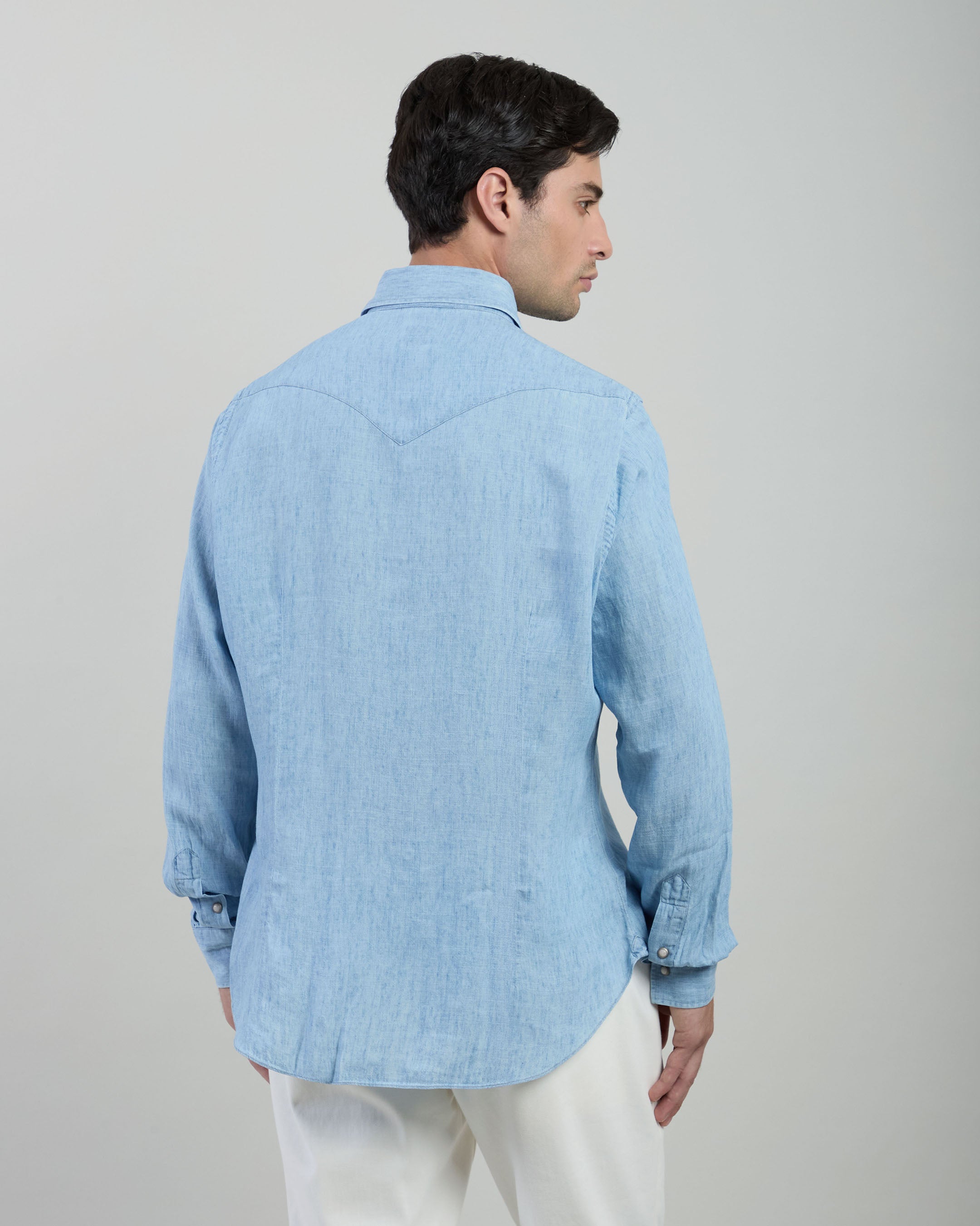 CAMICIA LYOCELL LINO - 2