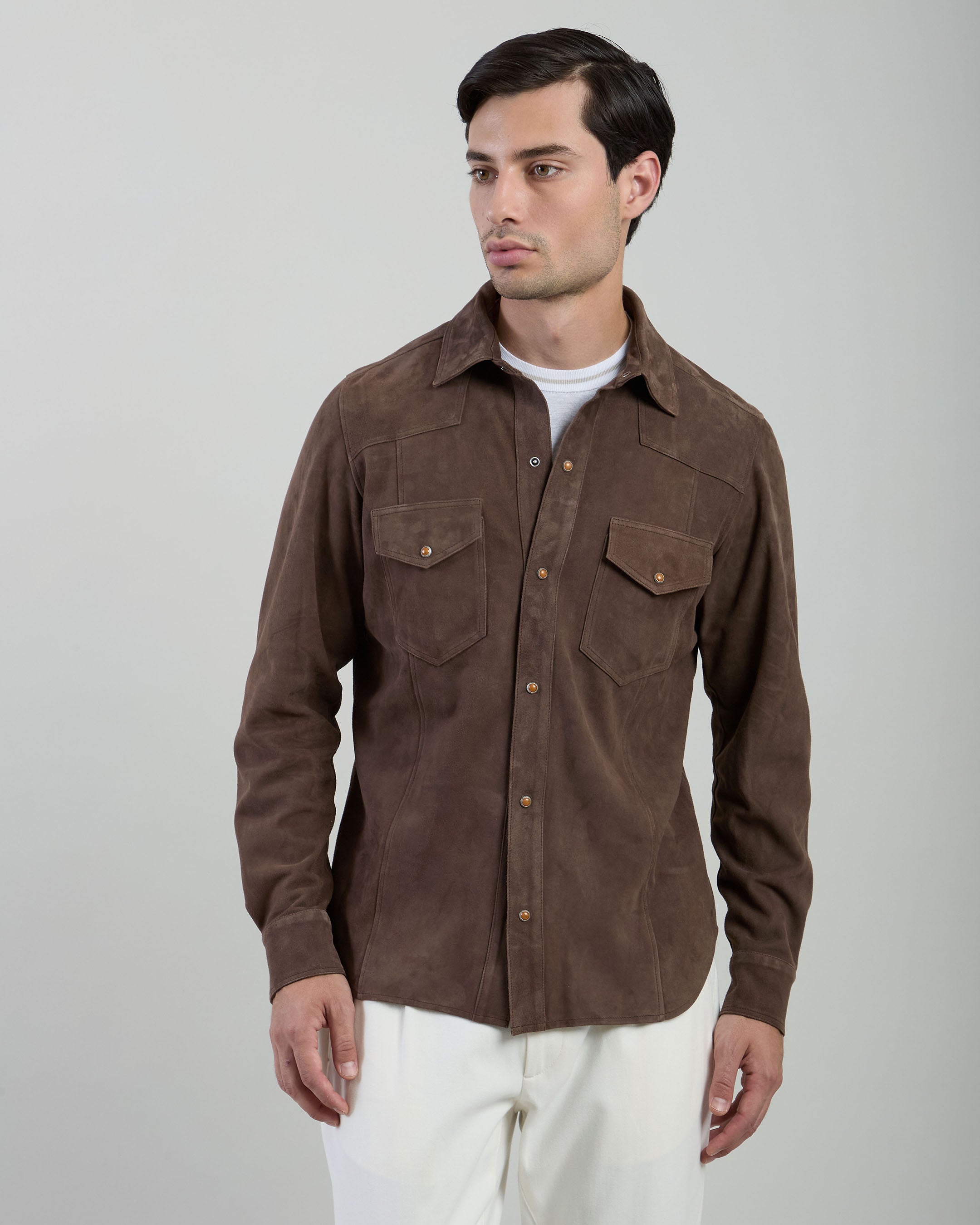 CAMICIA TEXAS SUEDE NAPPIZZATO - 6