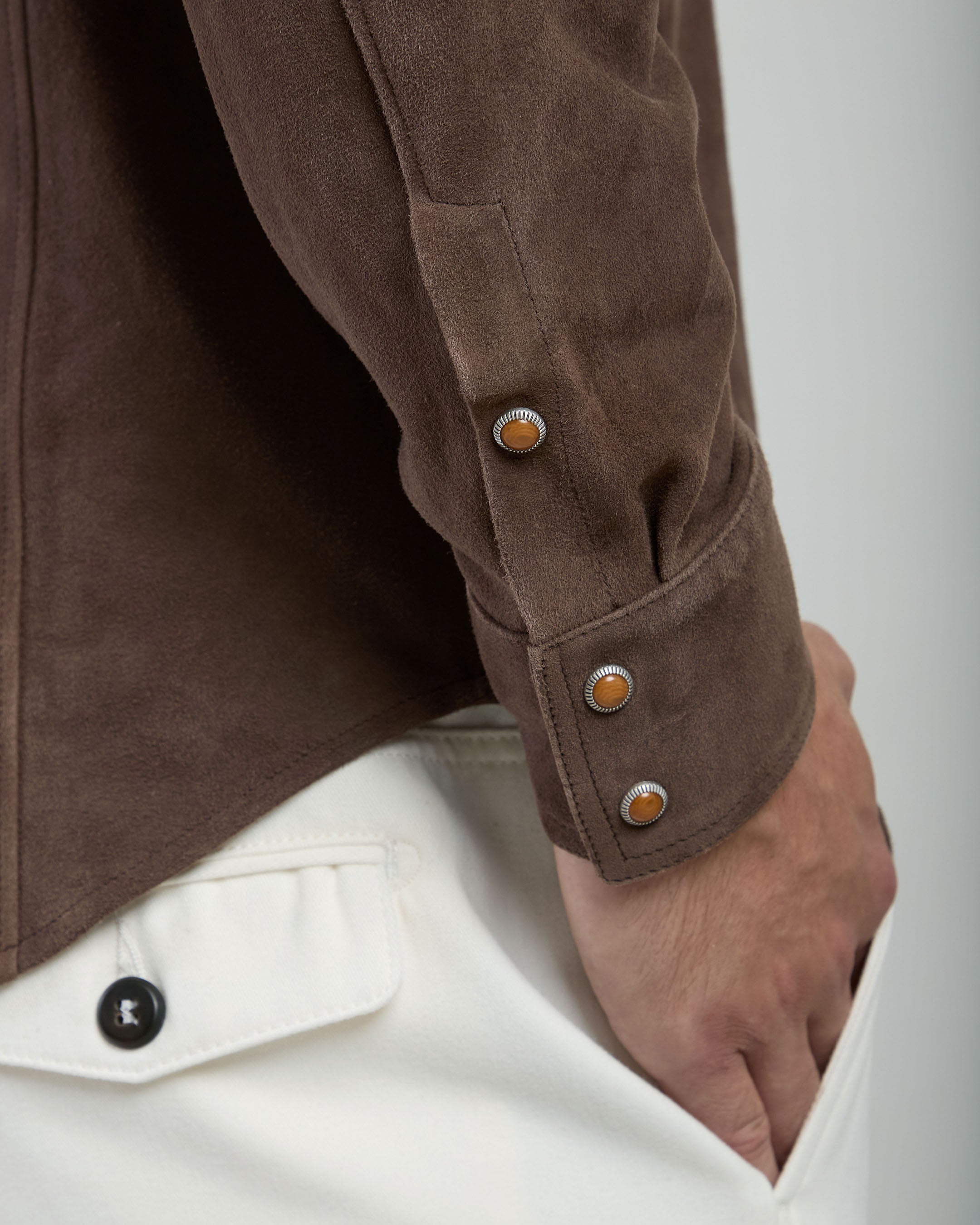 CAMICIA TEXAS SUEDE NAPPIZZATO - 11