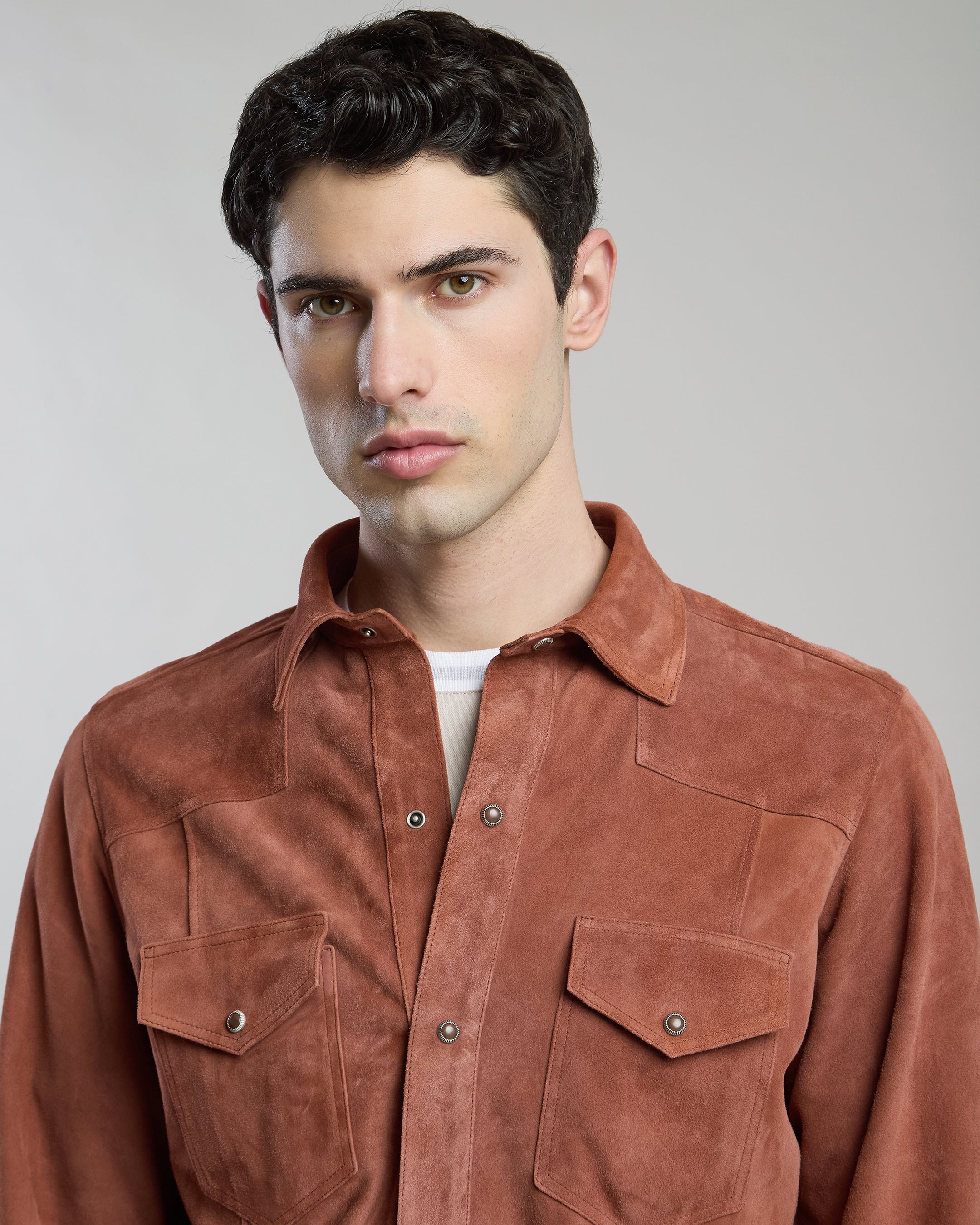 CAMICIA TEXAS SUEDE NAPPIZZATO