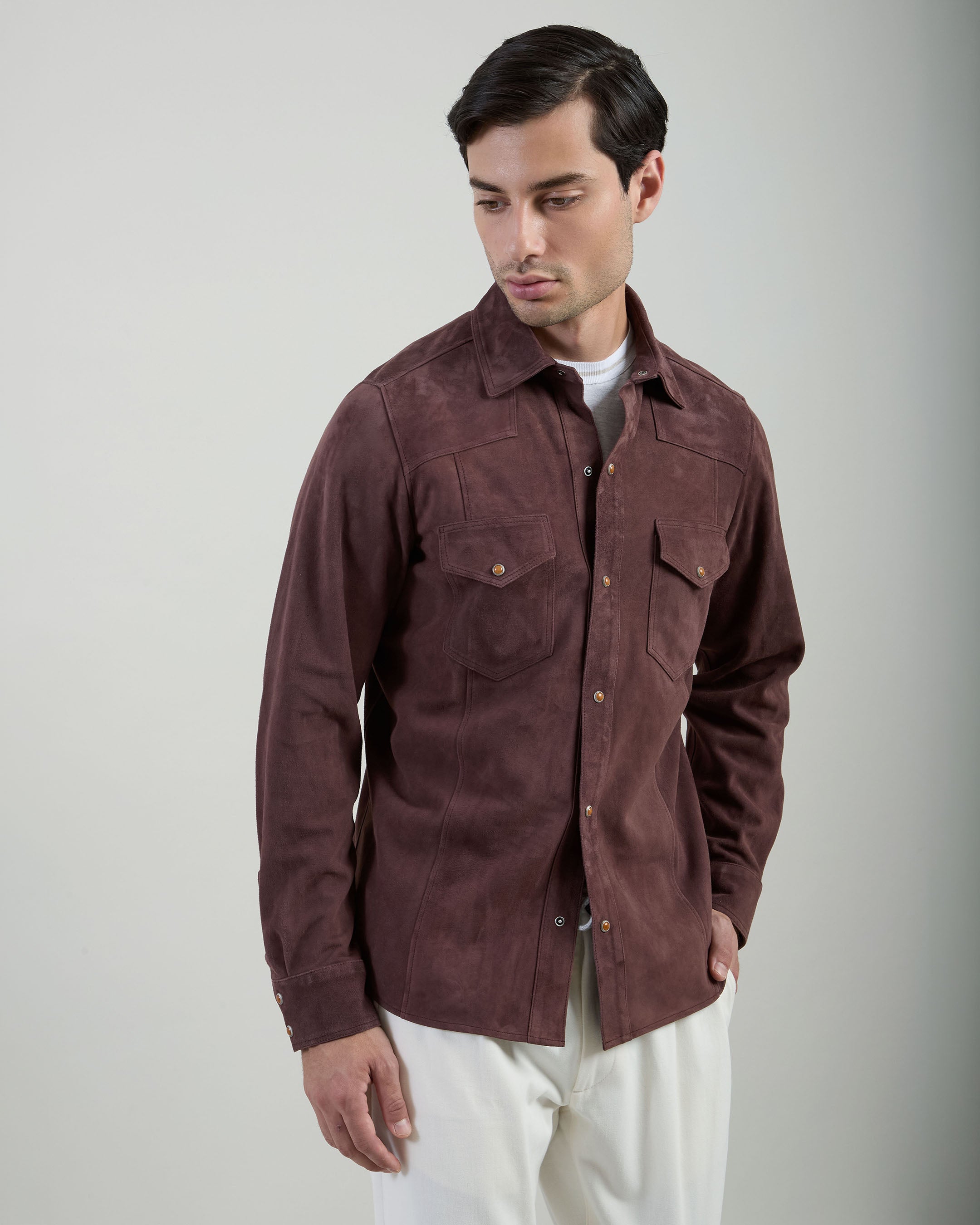 CAMICIA TEXAS SUEDE NAPPIZZATO - 7
