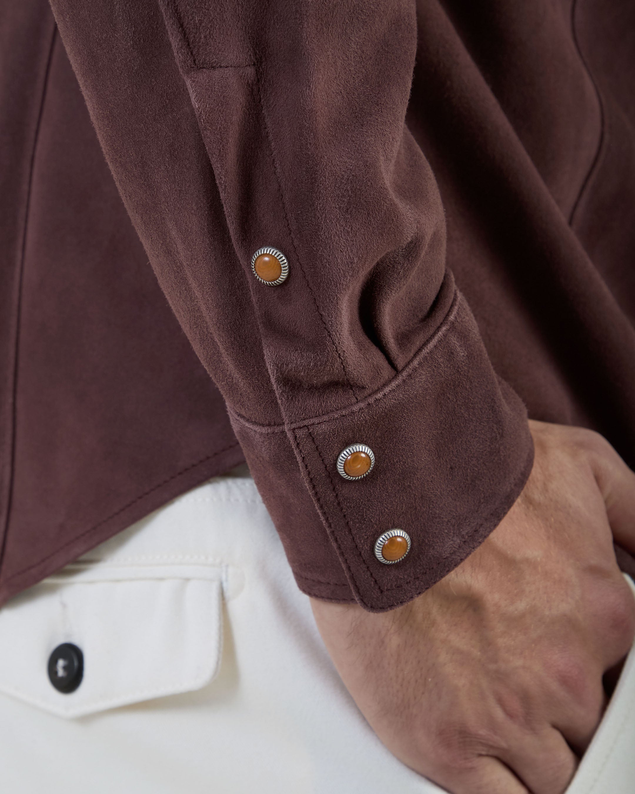 CAMICIA TEXAS SUEDE NAPPIZZATO