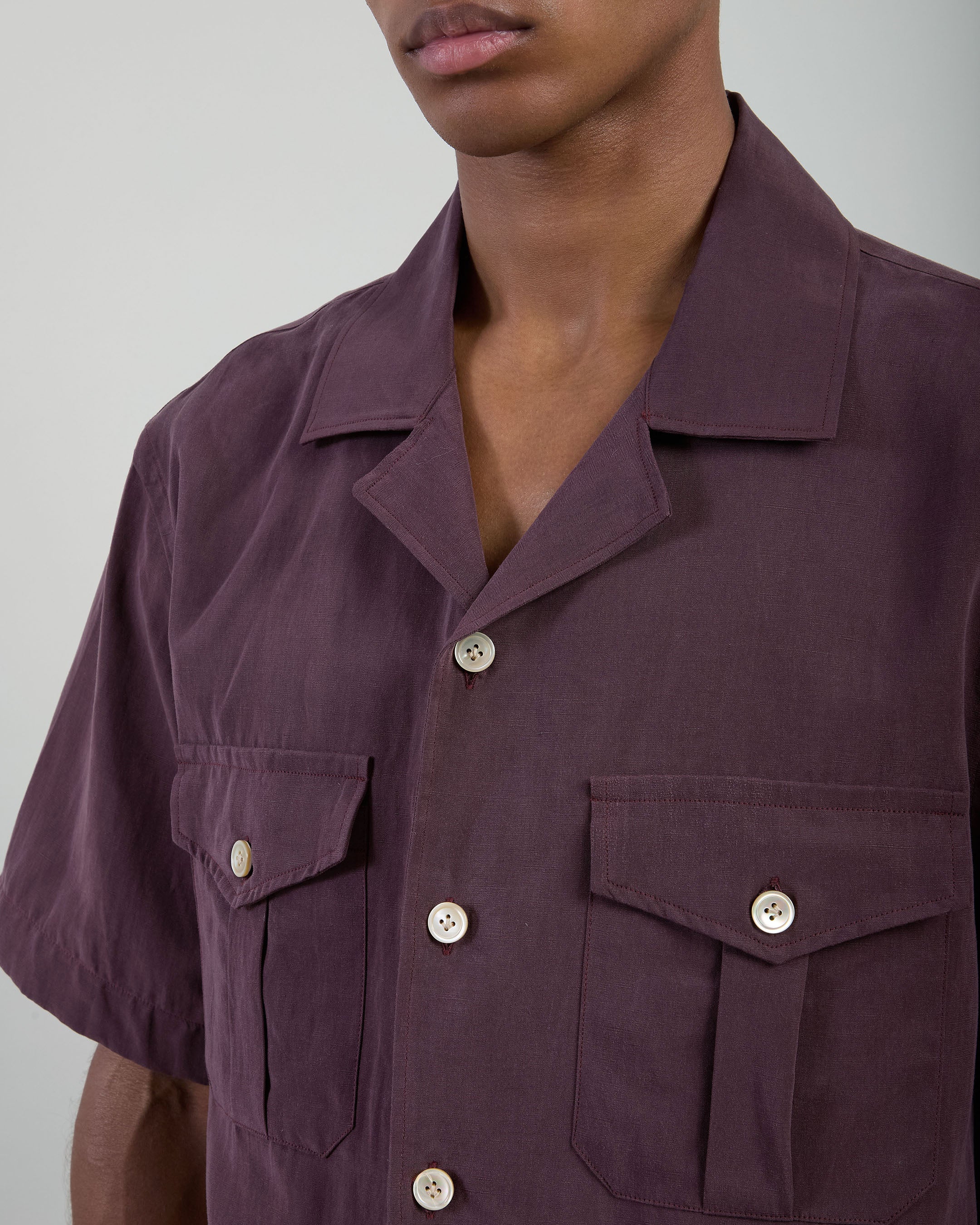 CAMICIA LYOCELL LINO COTONE - 4