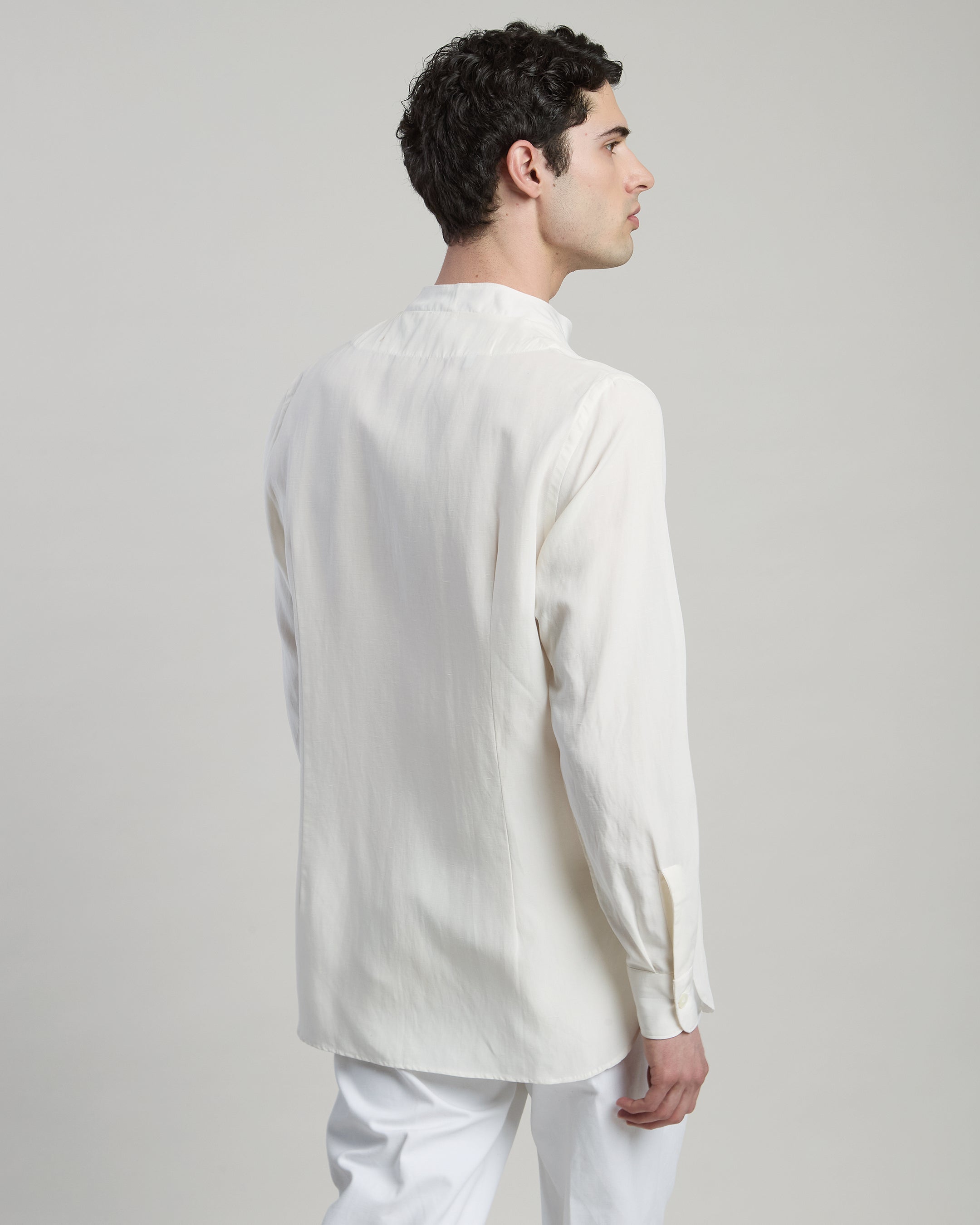 CAMICIA LYOCELL LINO COTONE - 2