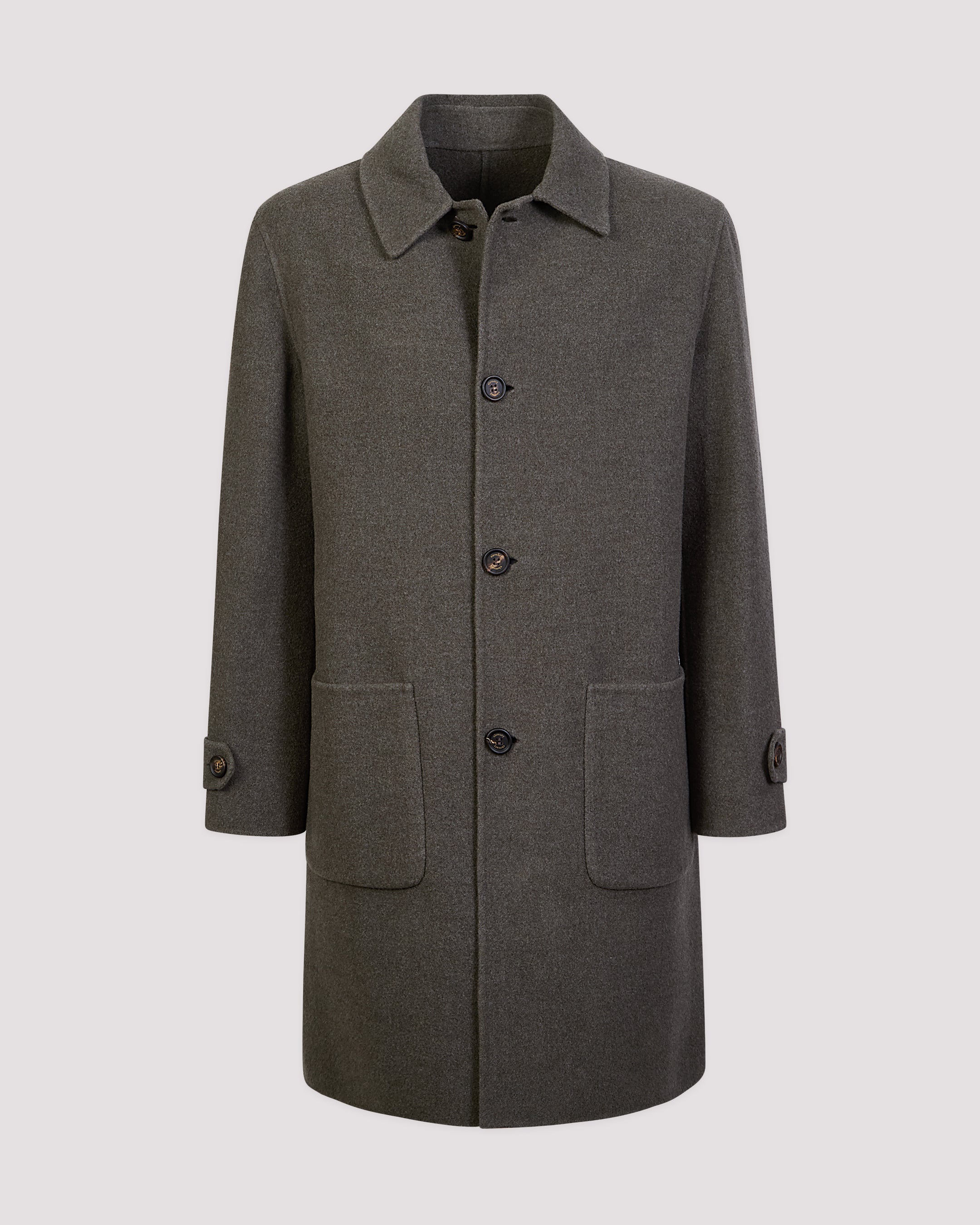CAPPOTTO MONOPETTO REVERSIBILE LANA - 5