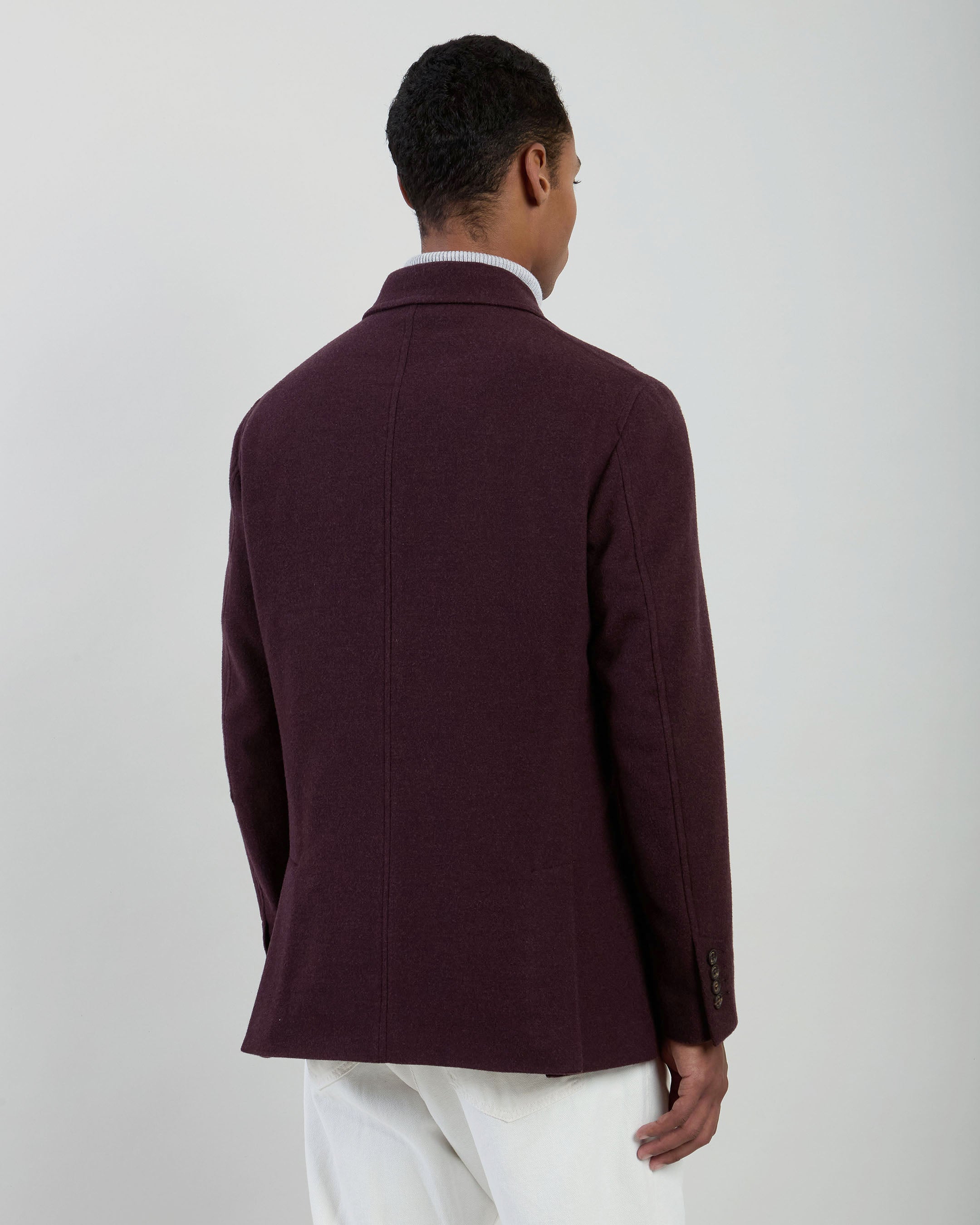 14-MICRON WOOL PEACOAT