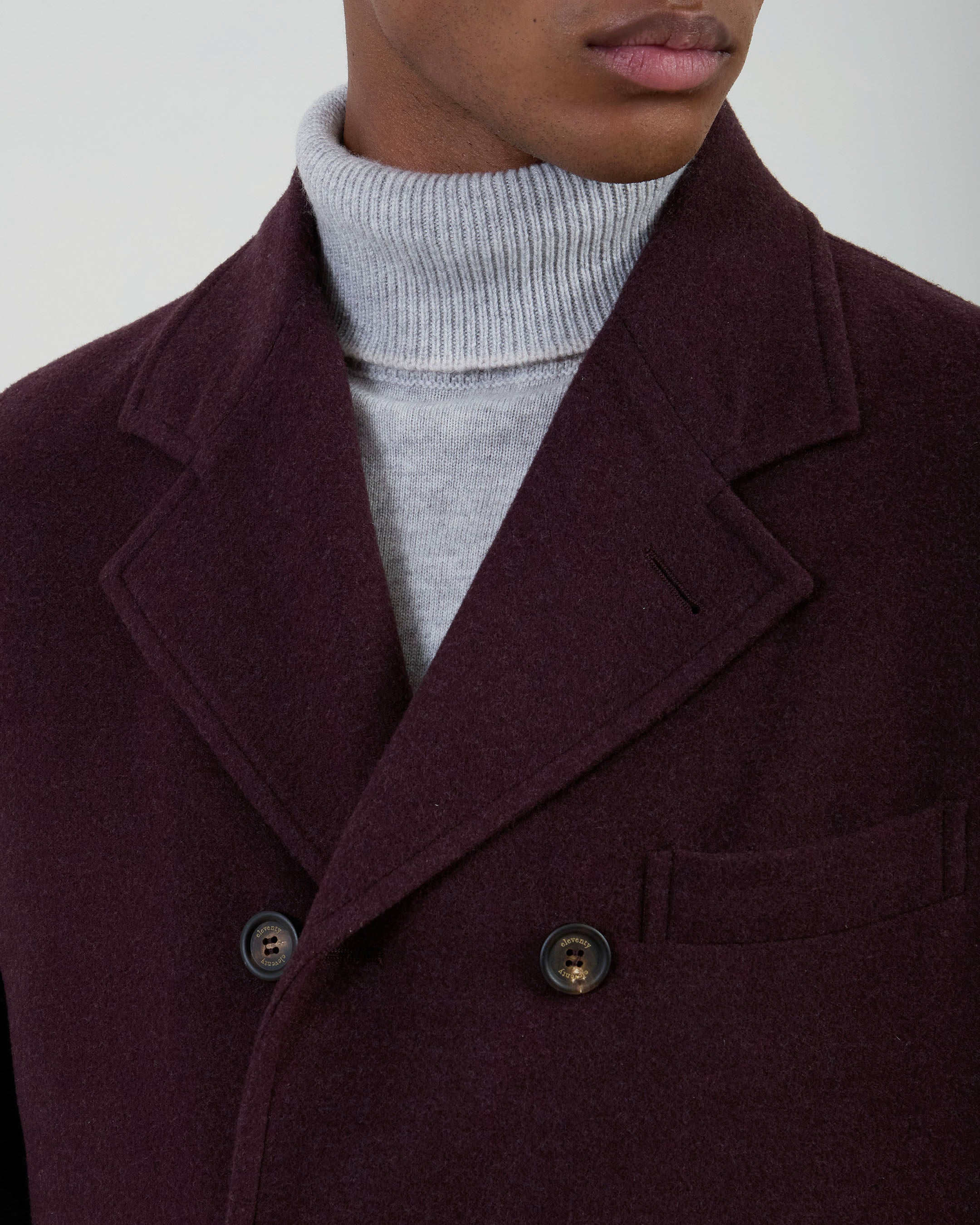 14-MICRON WOOL PEACOAT