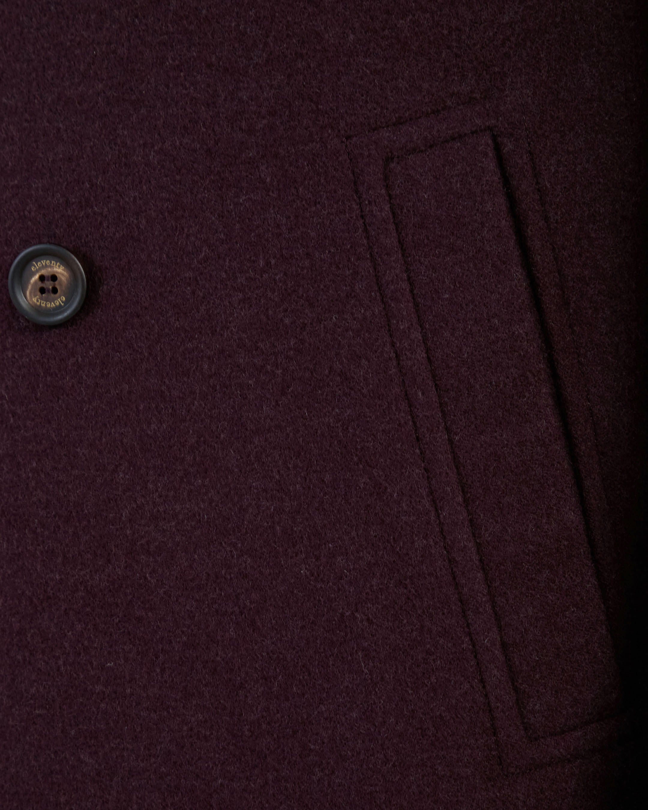 14-MICRON WOOL PEACOAT - 4