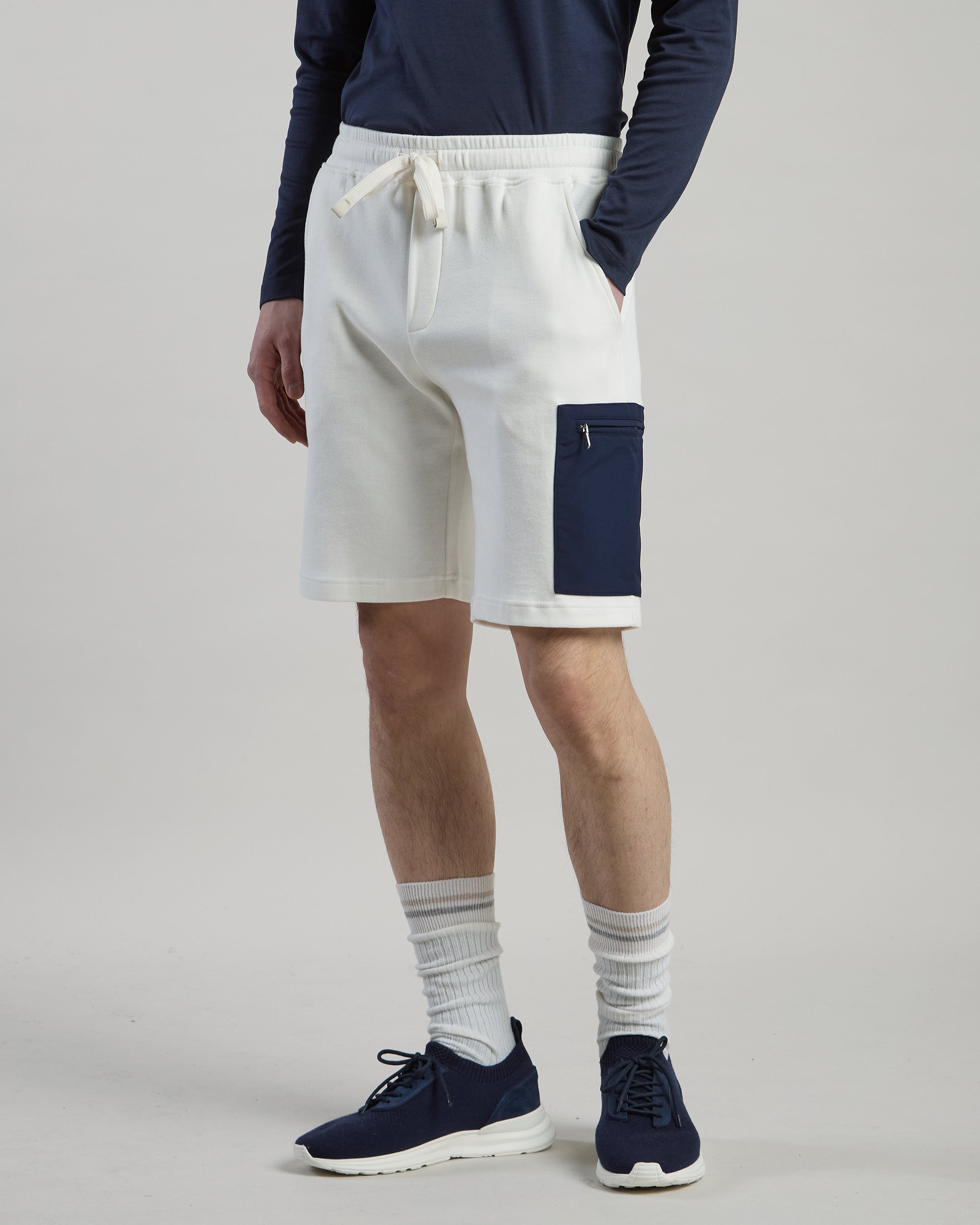 BERMUDA GIZA COTTON E NYLON - 1