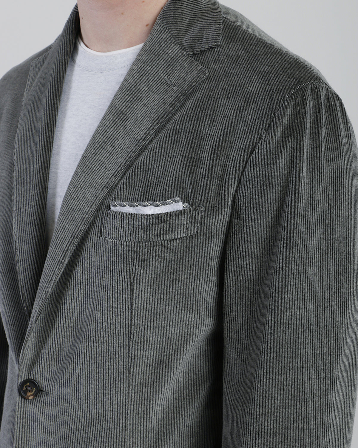 SINGLE-BREASTED COTTON CASHMERE JACKET - 3