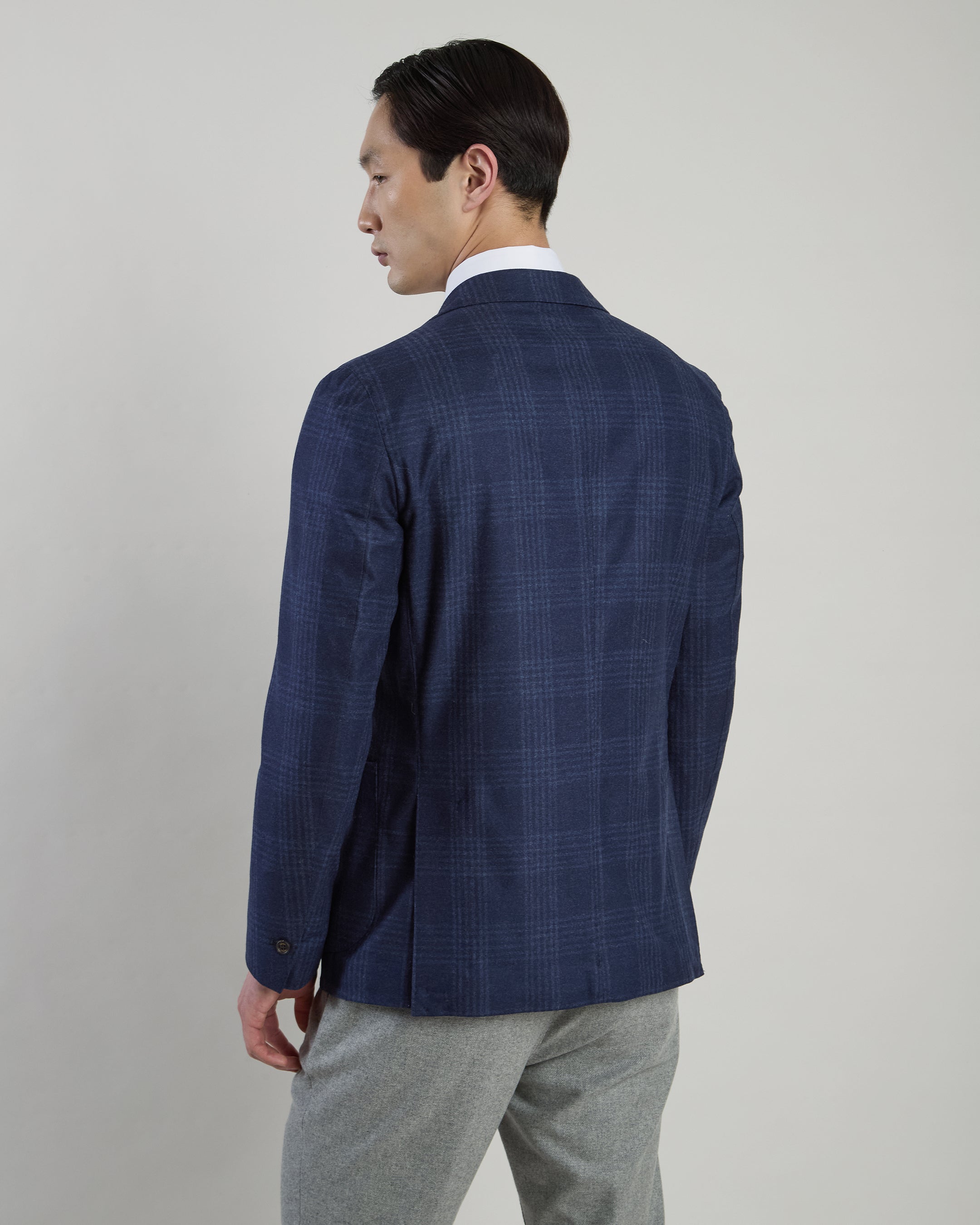 GIACCA MONOPETTO LANA SETA CASHMERE - 2