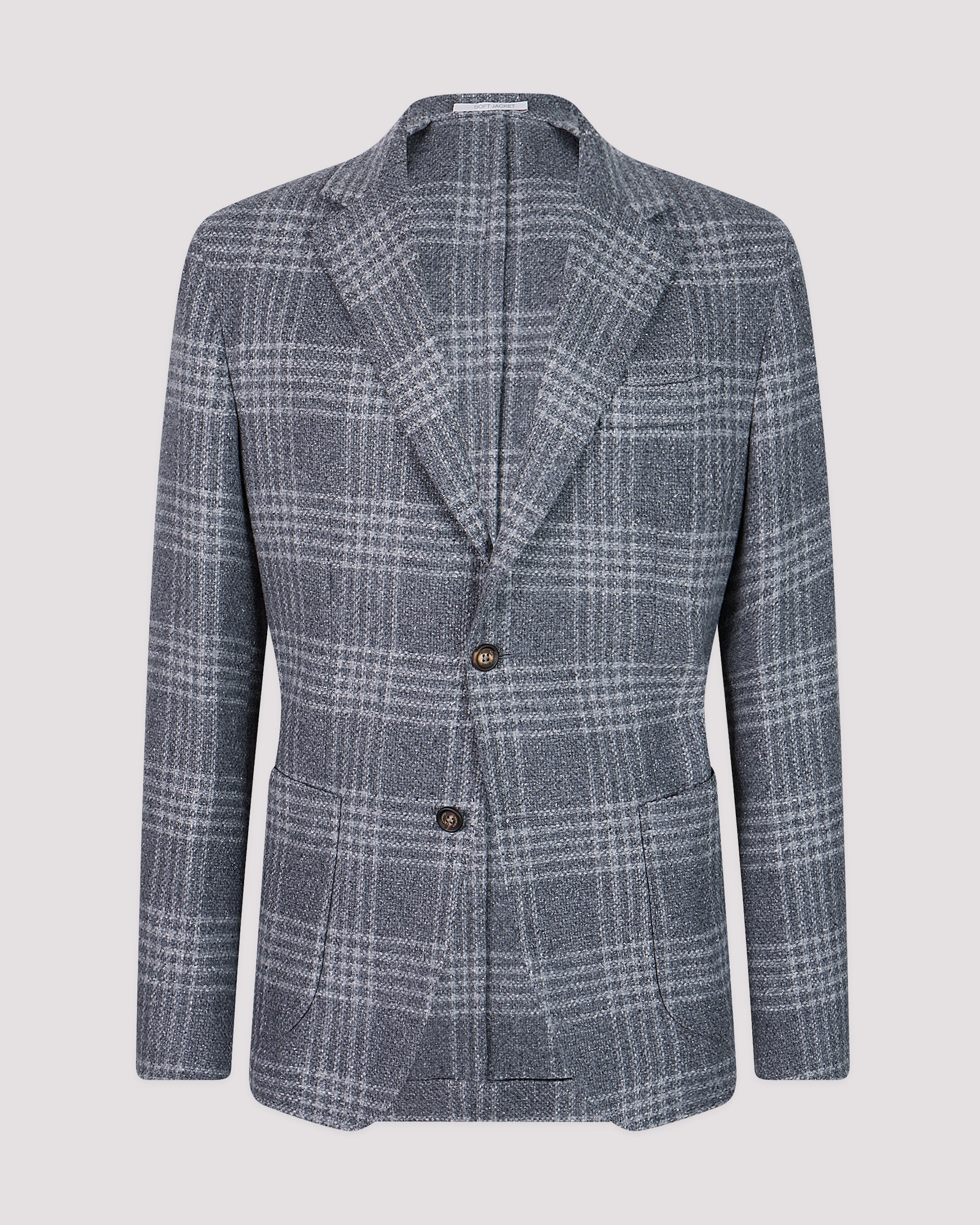 GIACCA MONOPETTO SETA CASHMERE BOTTONATO - 6