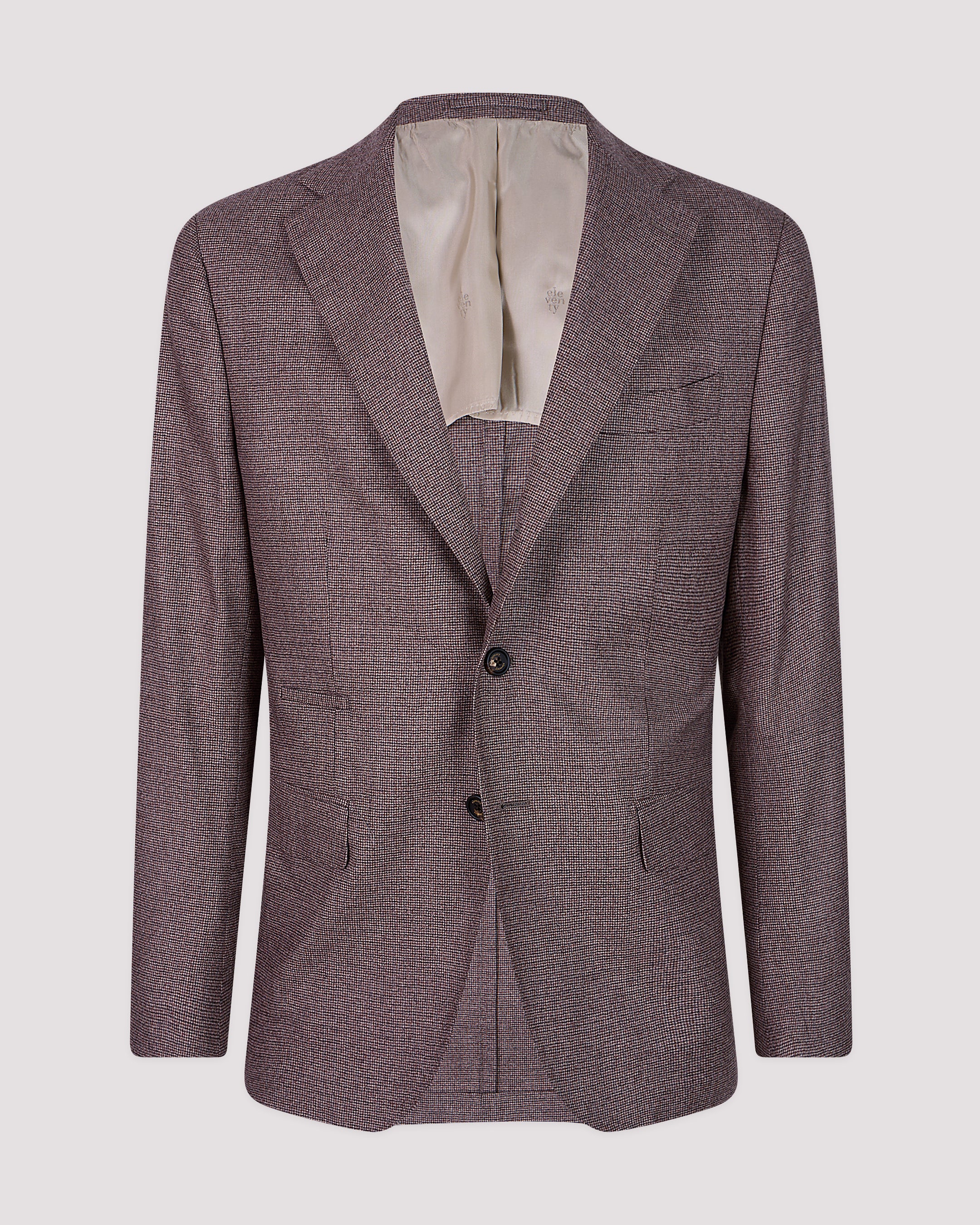 GIACCA MONOPETTO LANA SETA CASHMERE