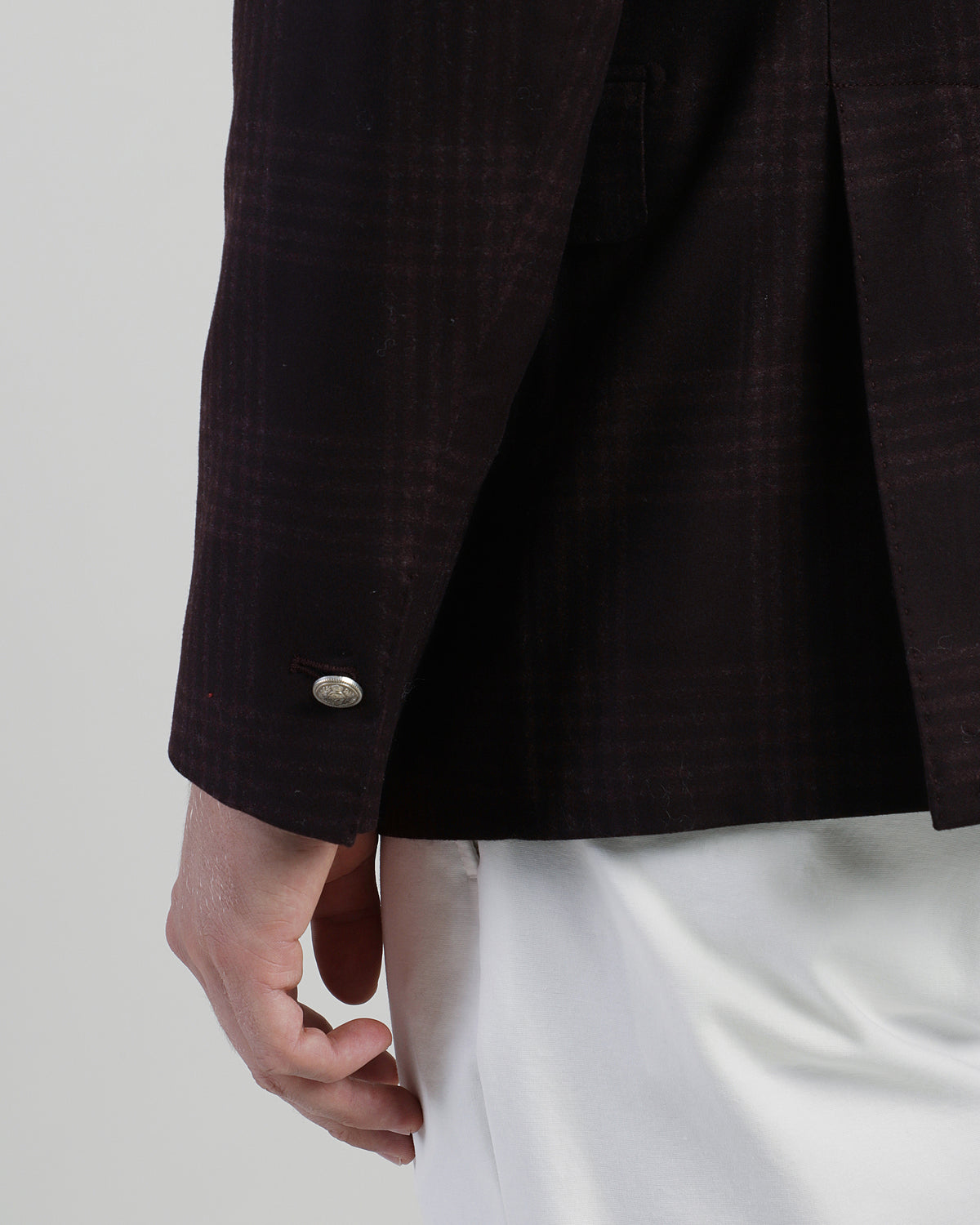 GIACCA DOPPIOPETTO LANA SETA CASHMERE - 4