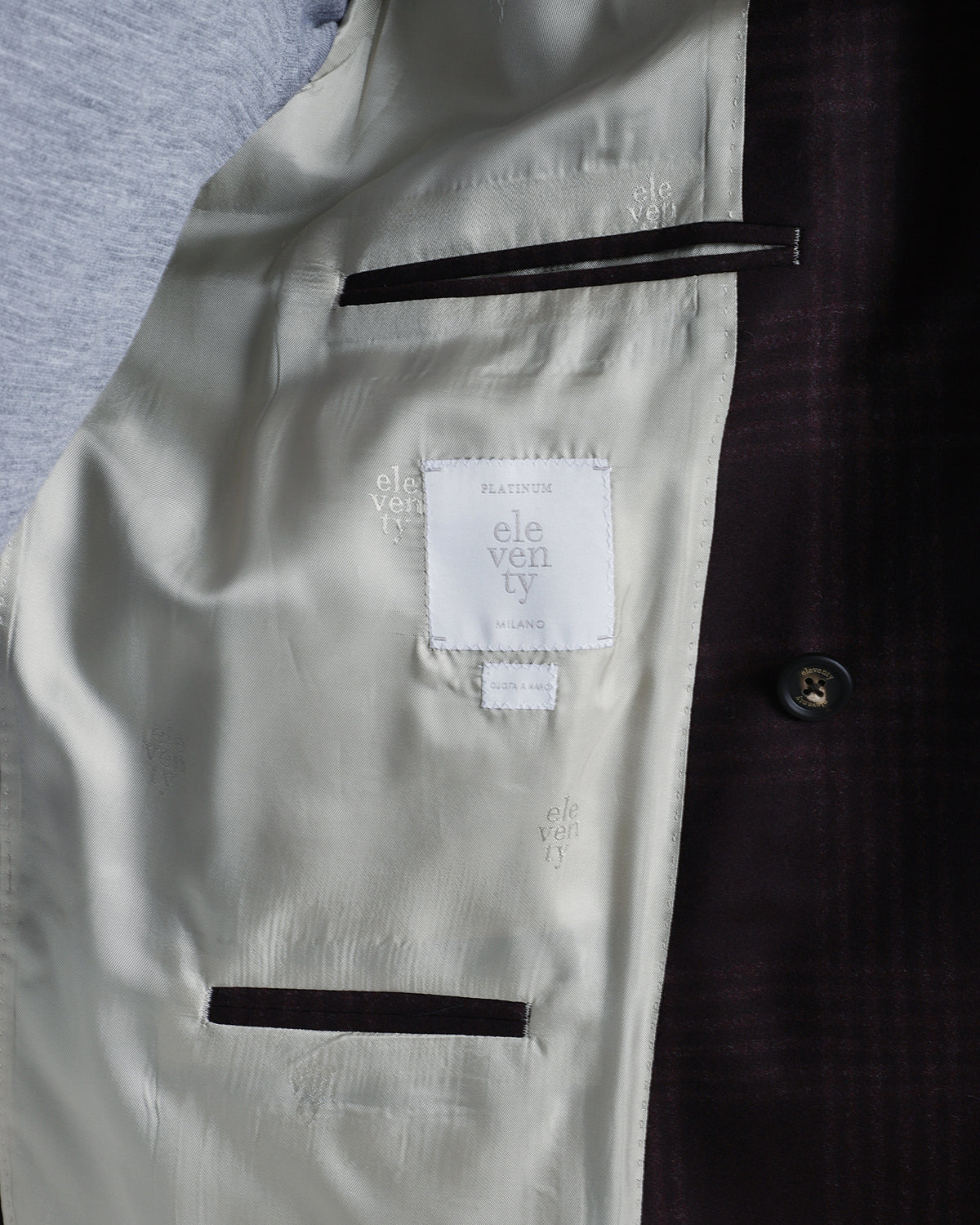 GIACCA DOPPIOPETTO LANA SETA CASHMERE - 5