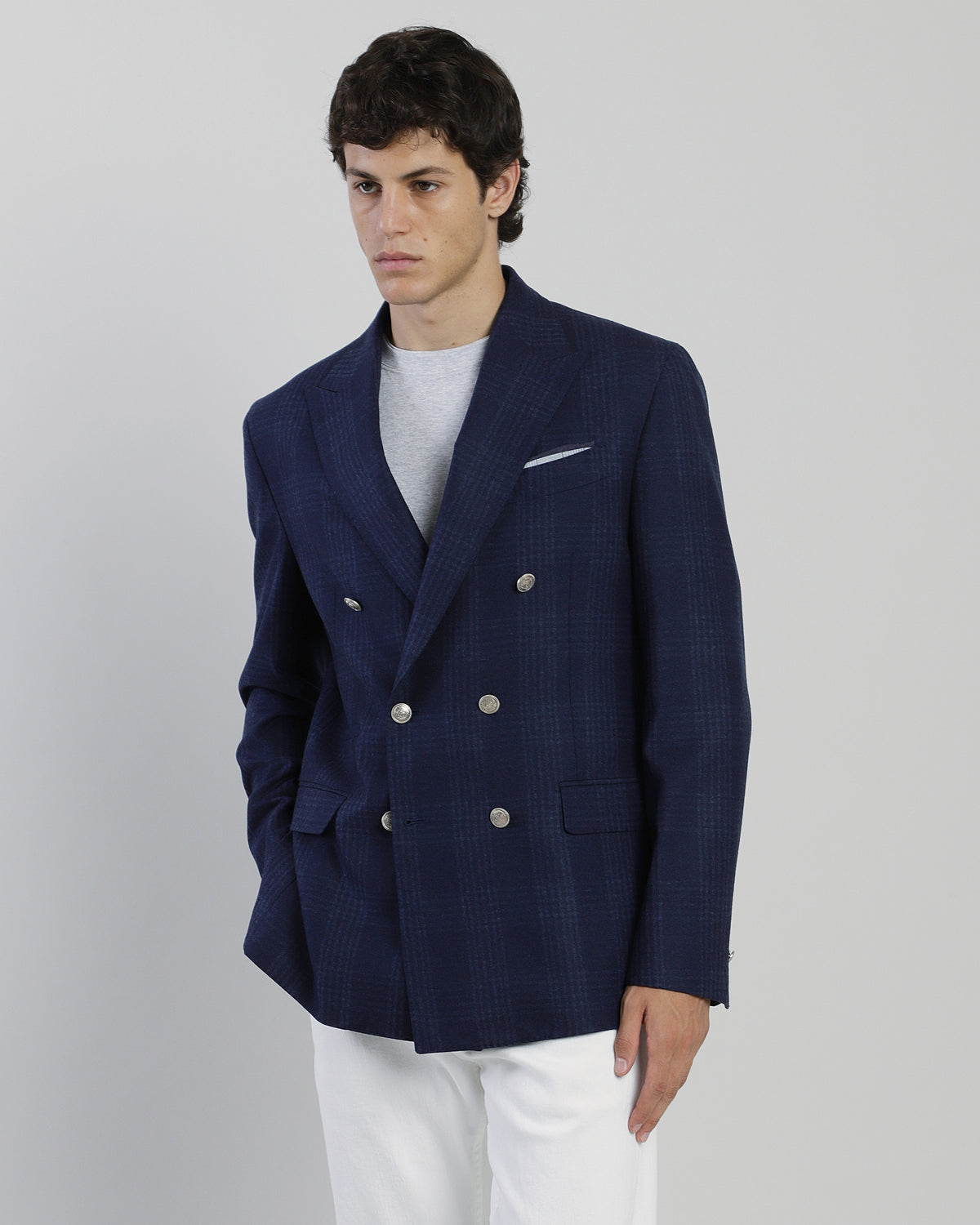 GIACCA DOPPIOPETTO LANA SETA CASHMERE - 9
