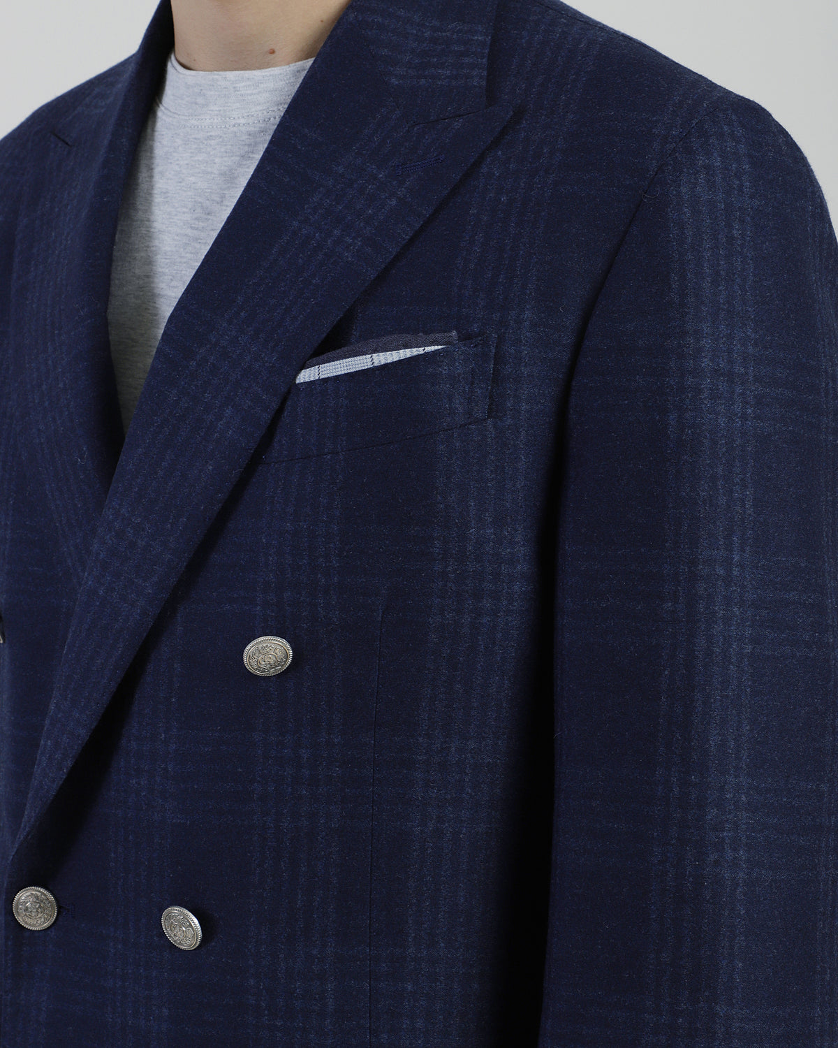 GIACCA DOPPIOPETTO LANA SETA CASHMERE - 10