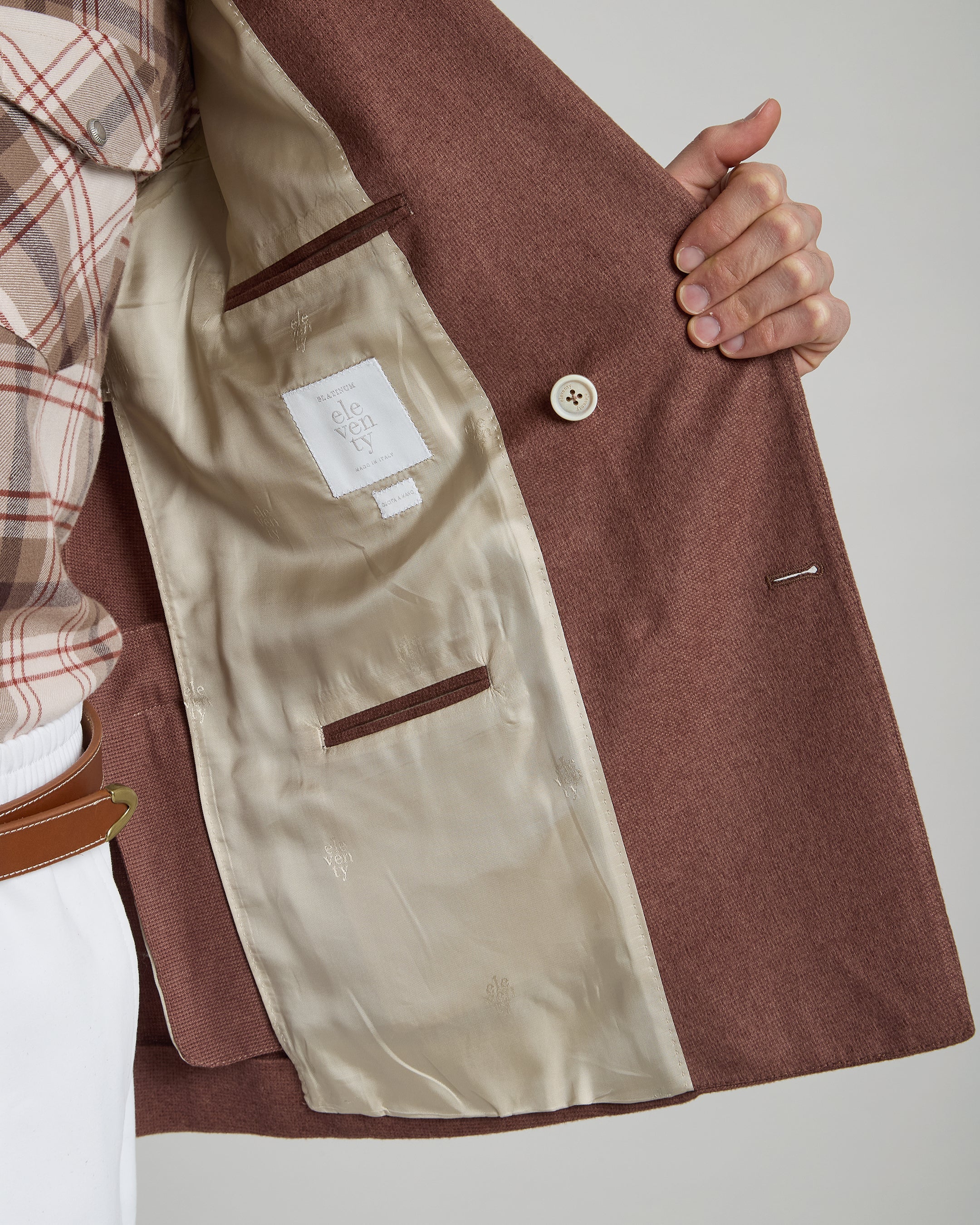 GIACCA DOPPIOPETTO CASHMERE SETA - 3