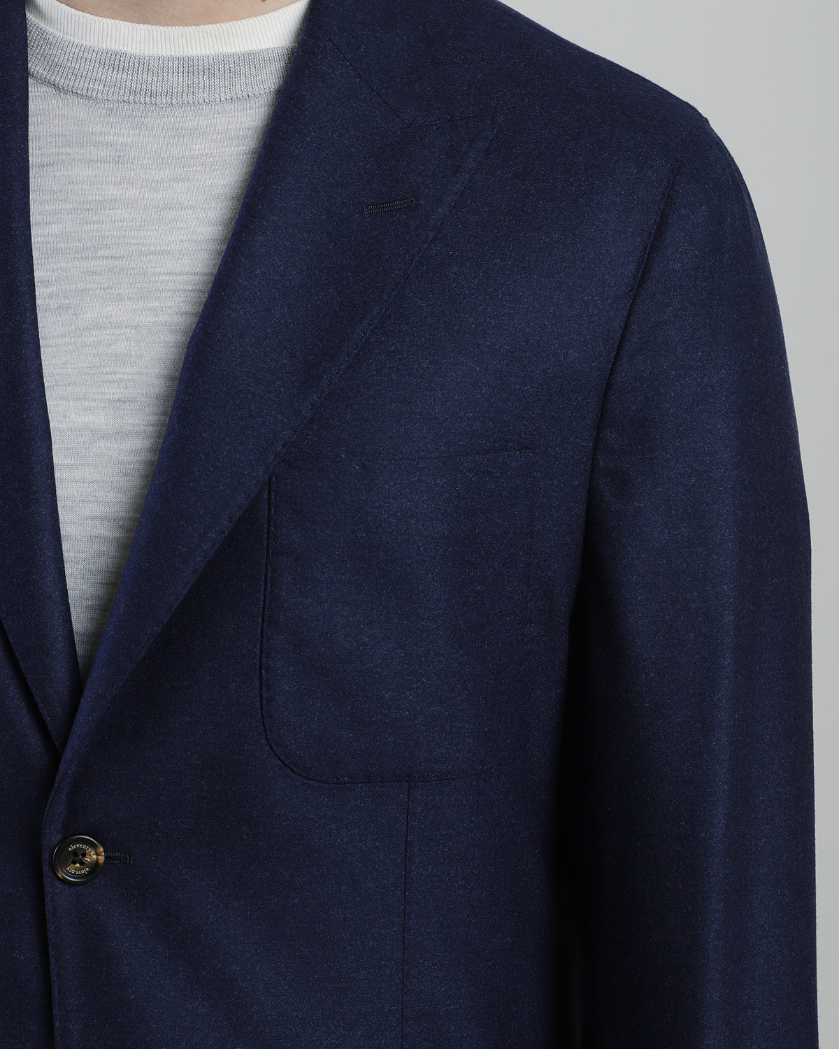 GIACCA MONOPETTO LANA SETA CASHMERE - 2