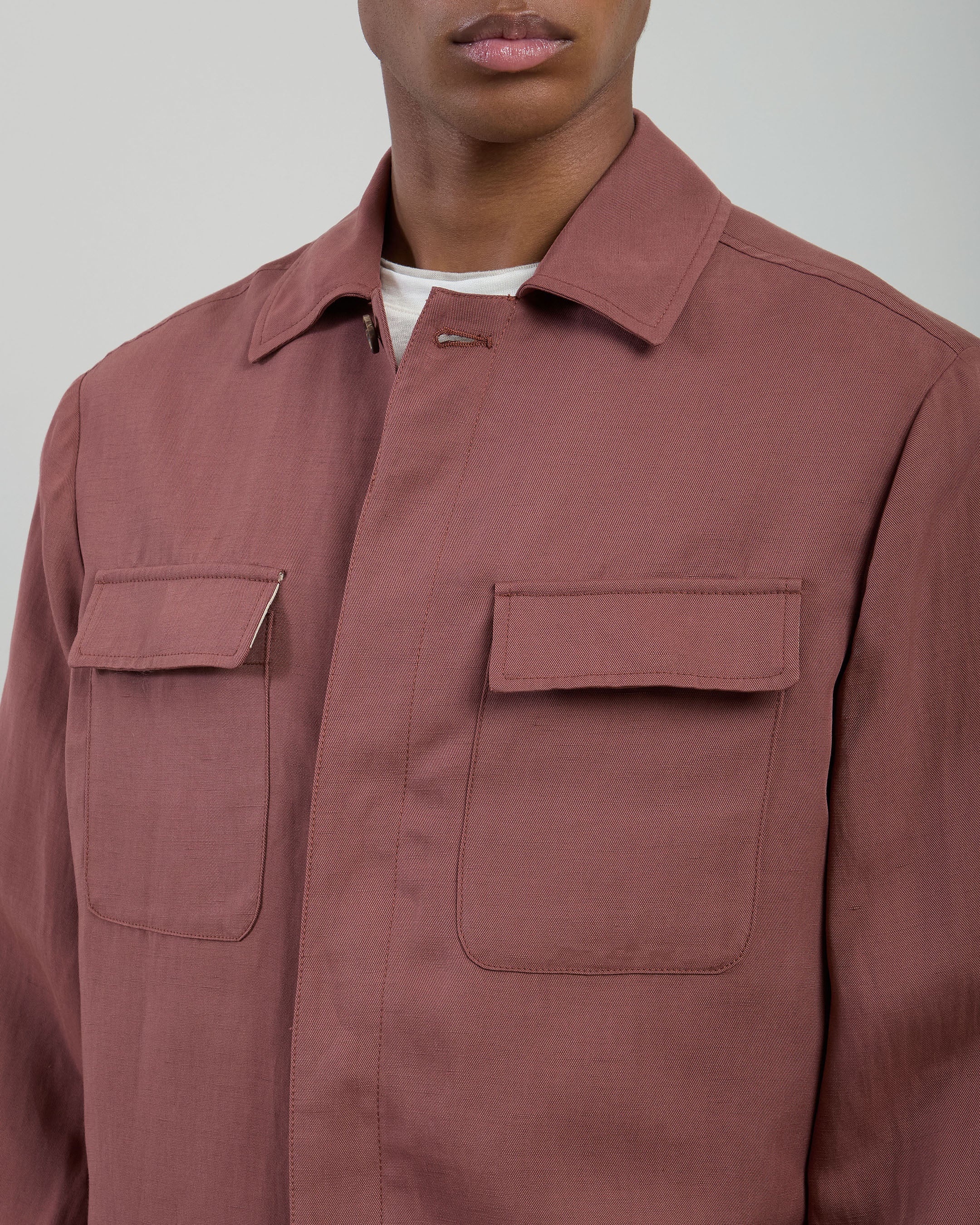 GIACCA-CAMICIA LYOCELL E LINO - 3