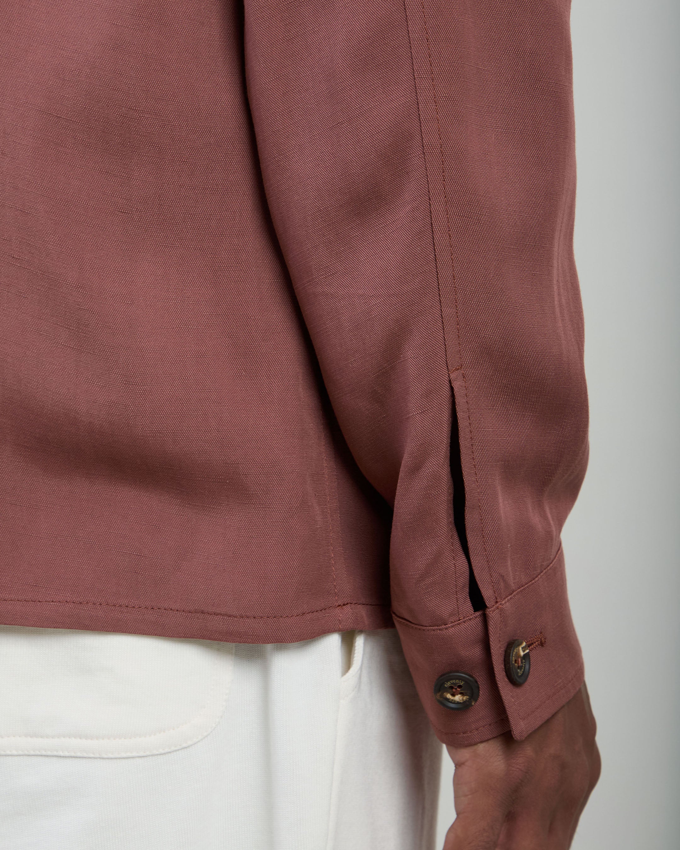GIACCA-CAMICIA LYOCELL E LINO - 5