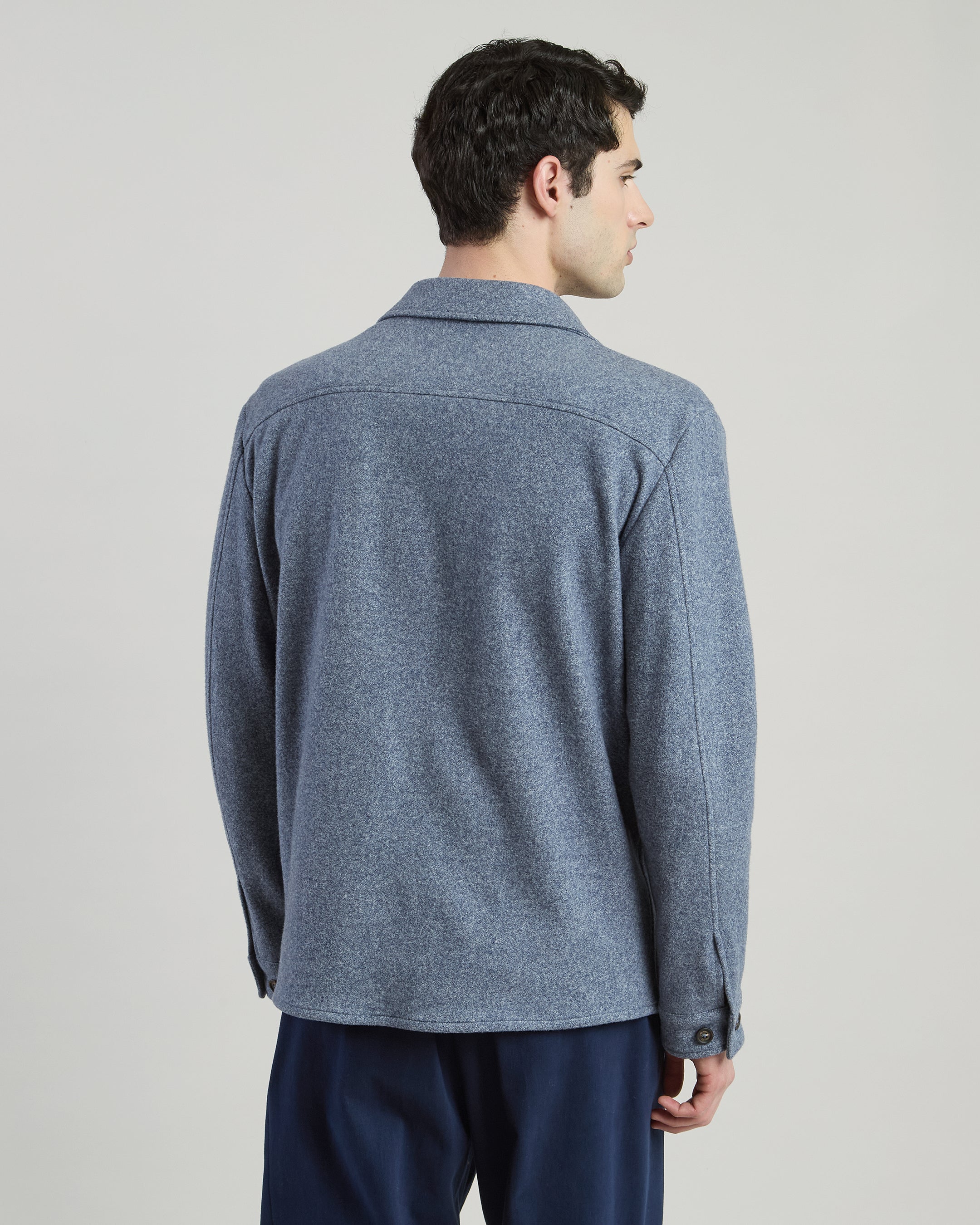 GIACCA-CAMICIA COTONE LANA