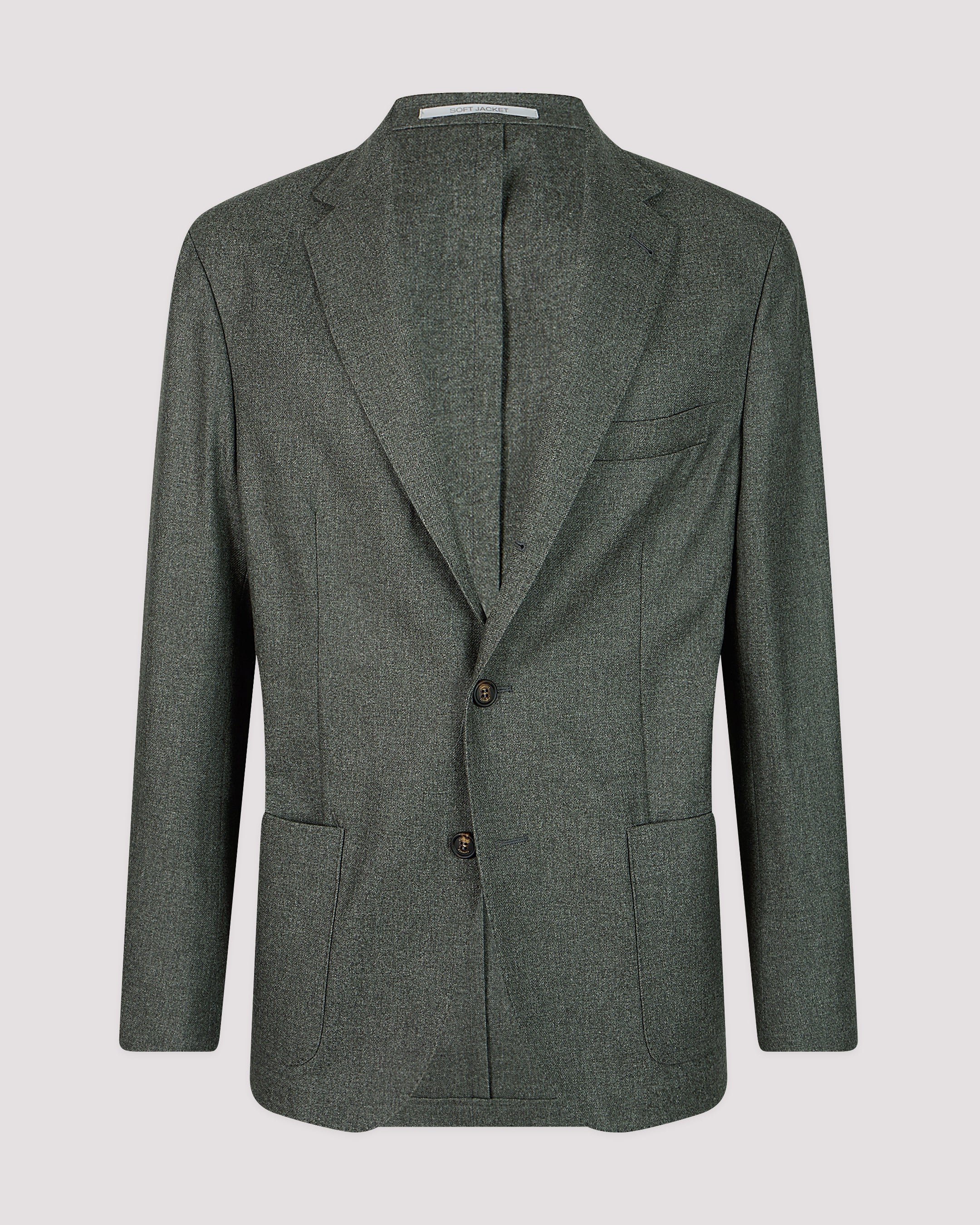 GIACCA MONOPETTO LANA COTONE CASHMERE
