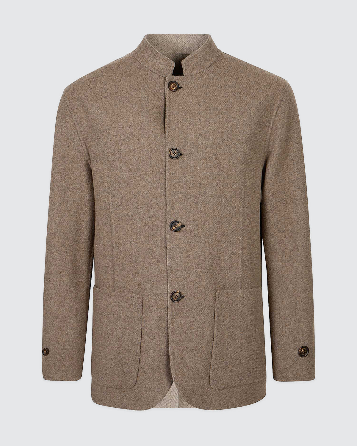 GIACCA REVERSIBILE LANA CASHMERE SPINA - 7