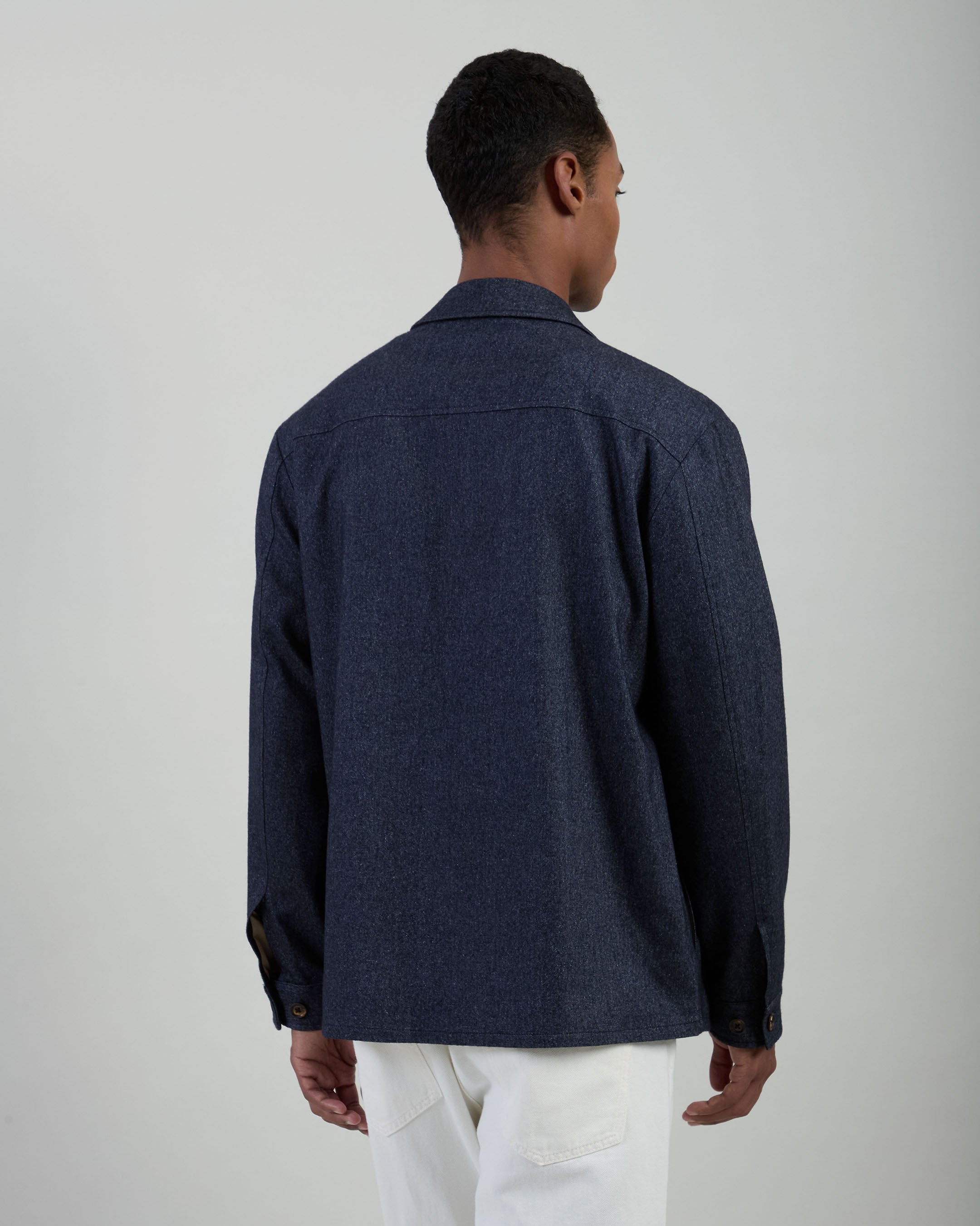 GIACCA-CAMICIA LANA SETA CASHMERE - 2