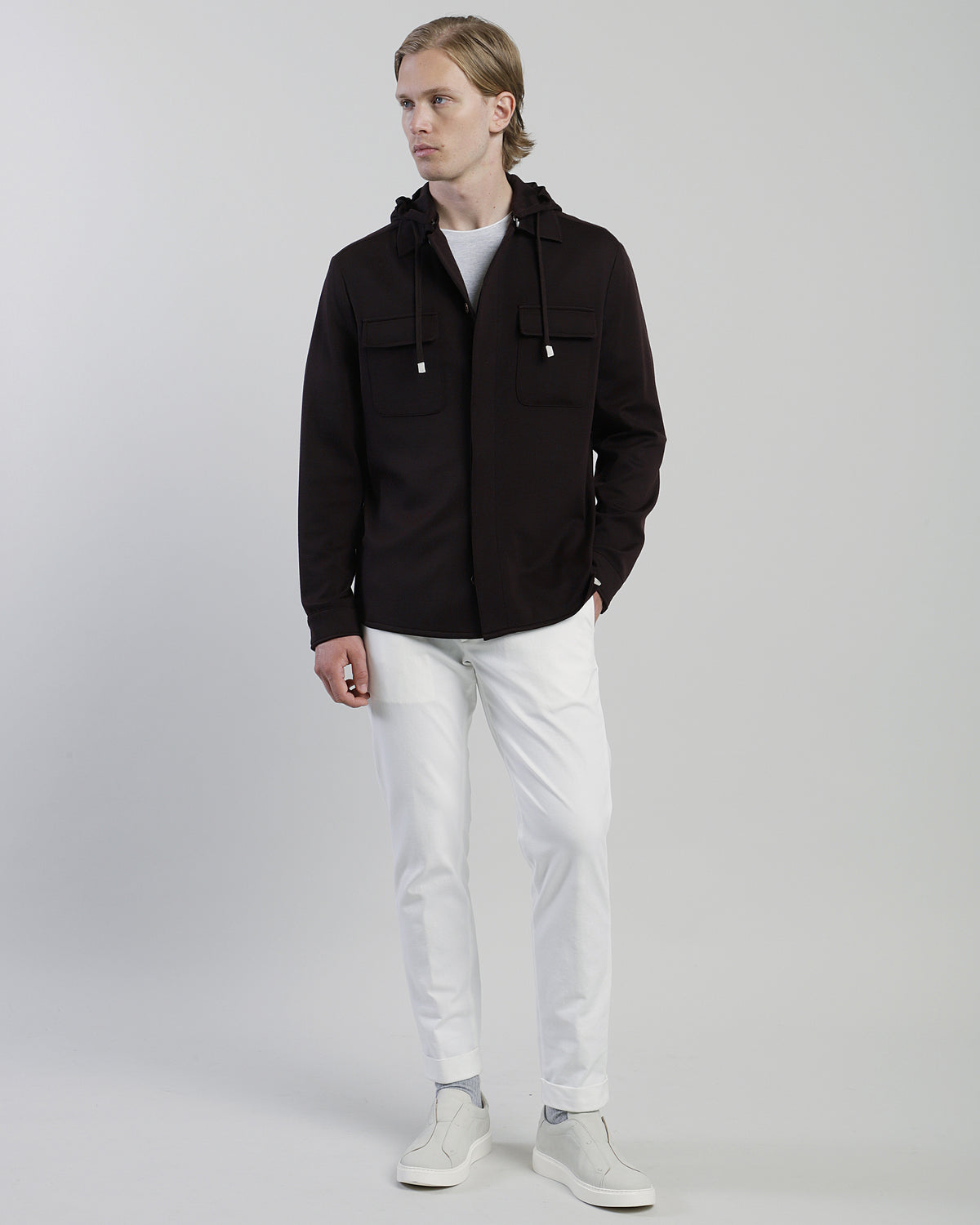 GIACCA-CAMICIA LANA INTERLOCK