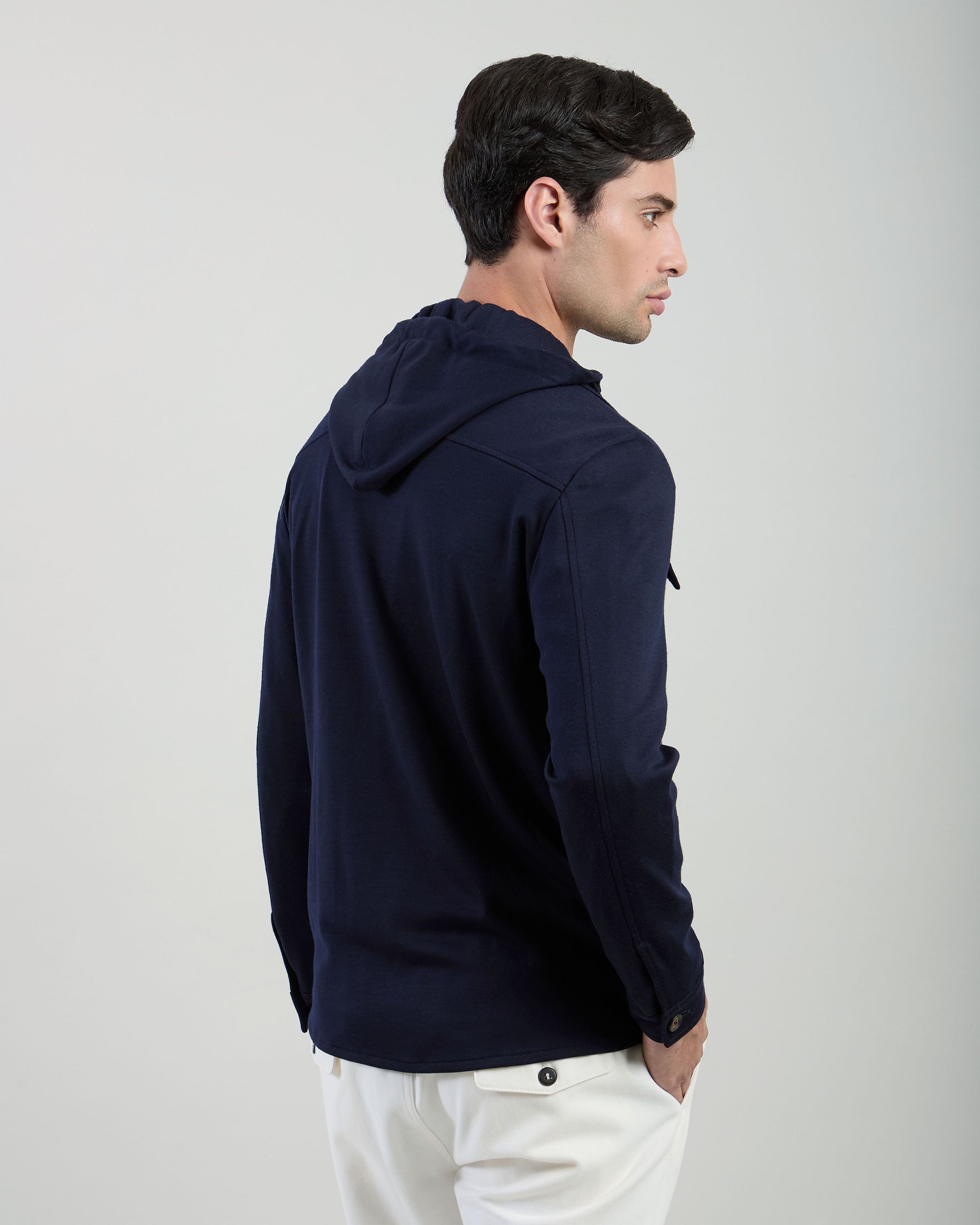 GIACCA-CAMICIA LANA INTERLOCK - 2