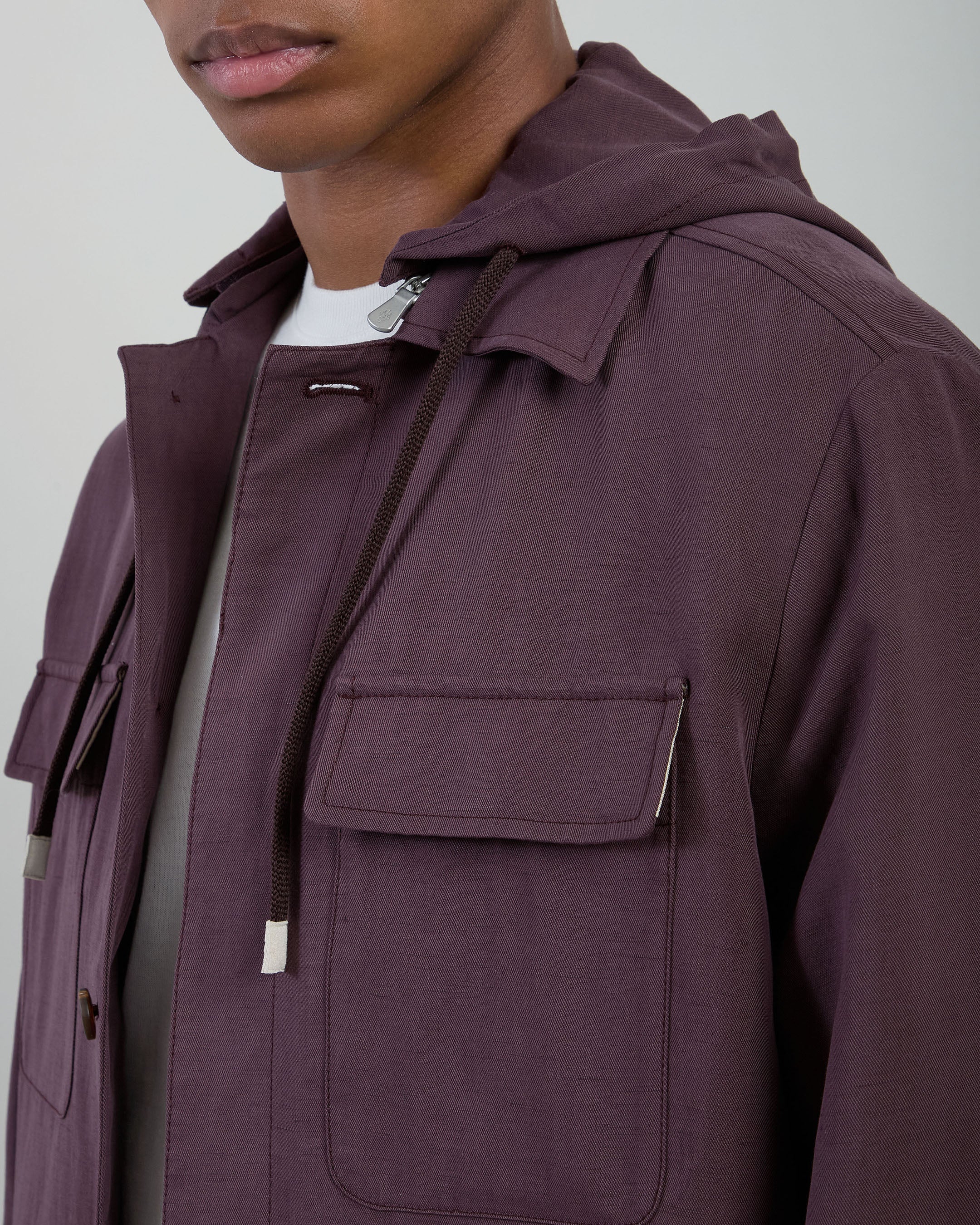 GIACCA-CAMICIA LYOCELL E LINO
