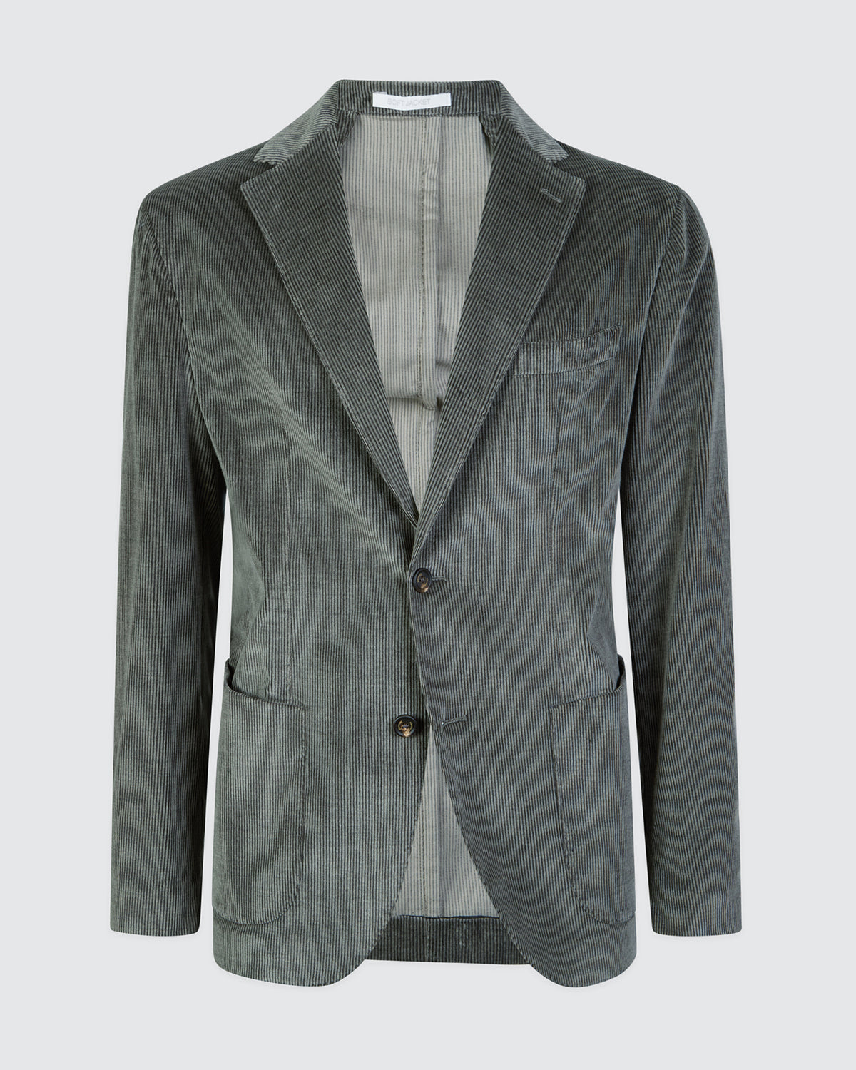 SINGLE-BREASTED COTTON CASHMERE JACKET - 6