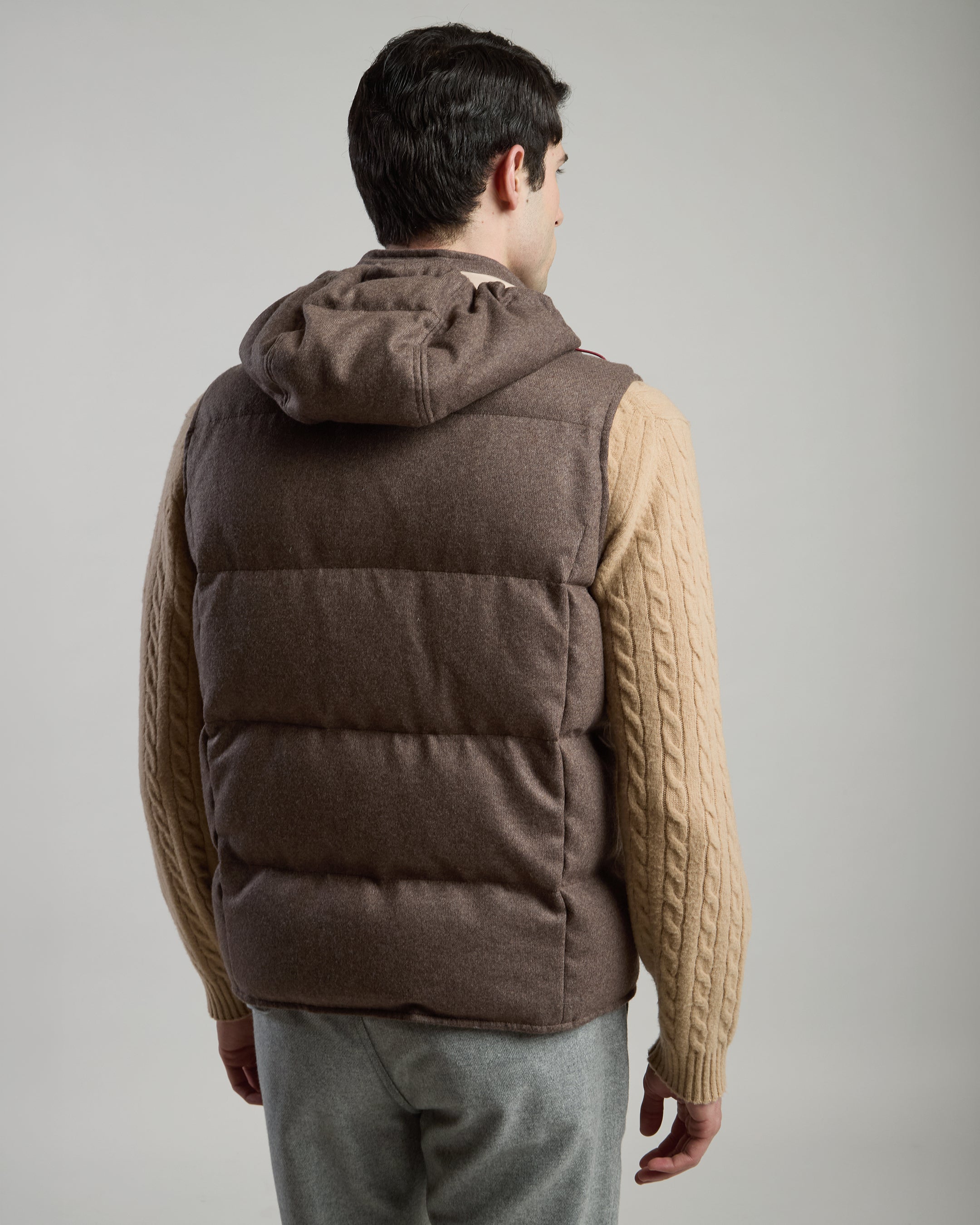 NYLON CASHMERE GILET