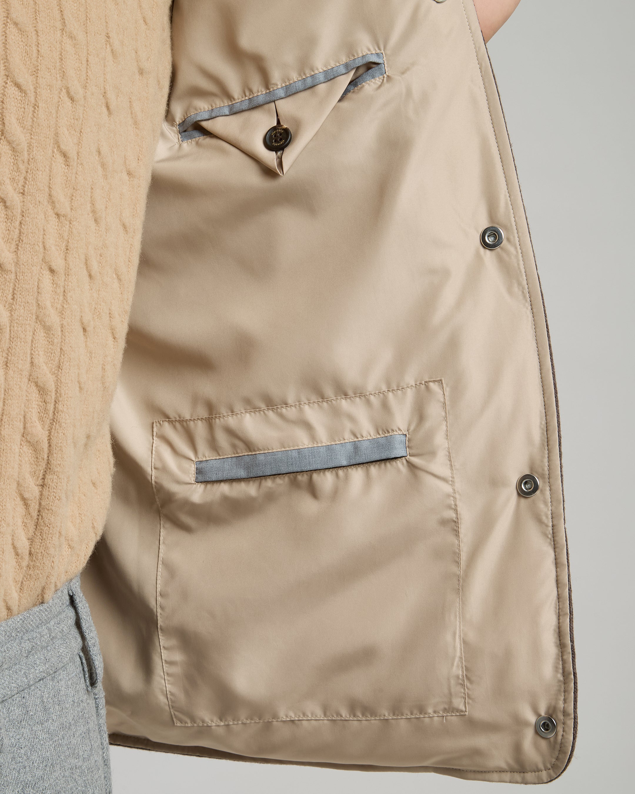 NYLON CASHMERE GILET