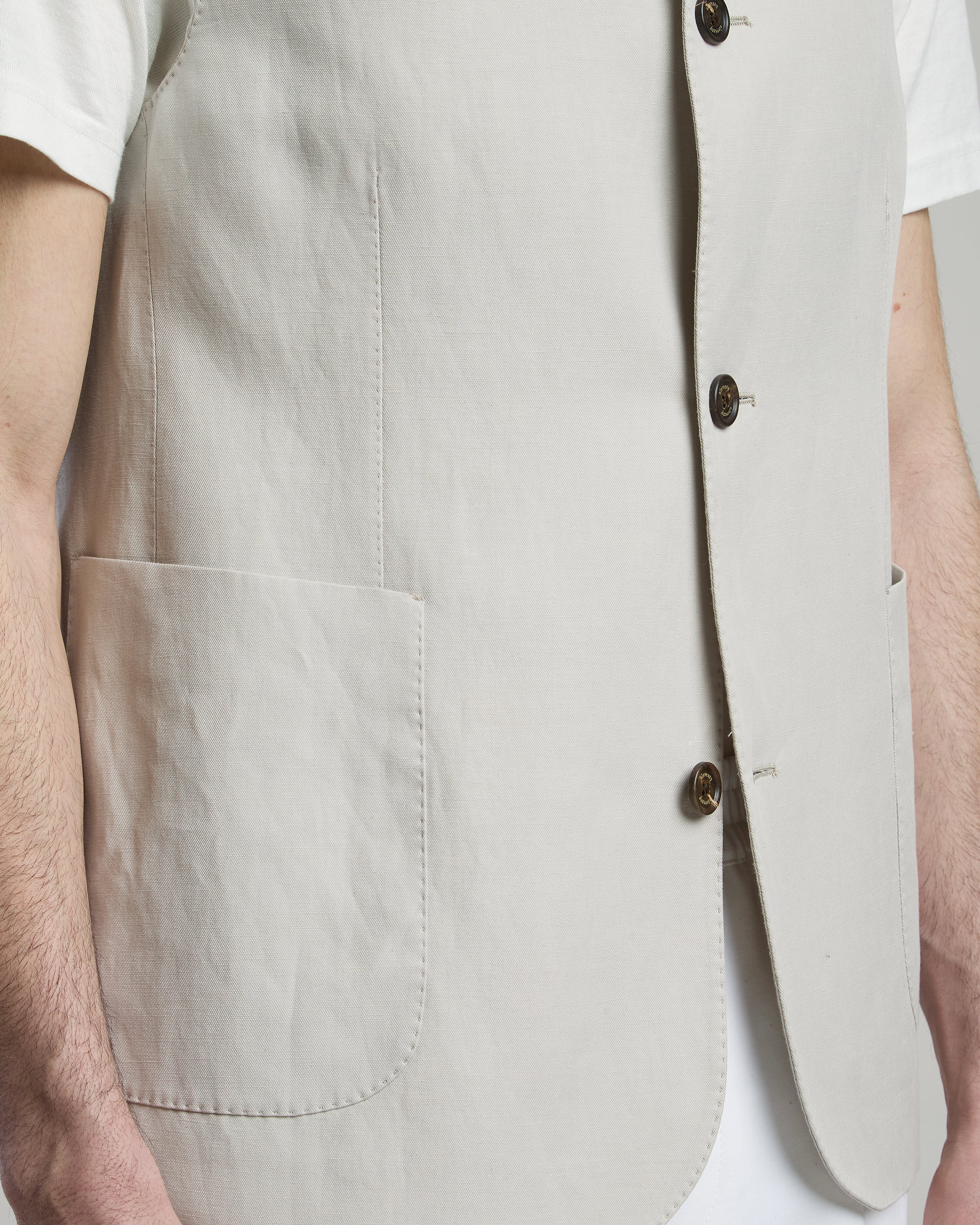 GILET LYOCELL E LINO