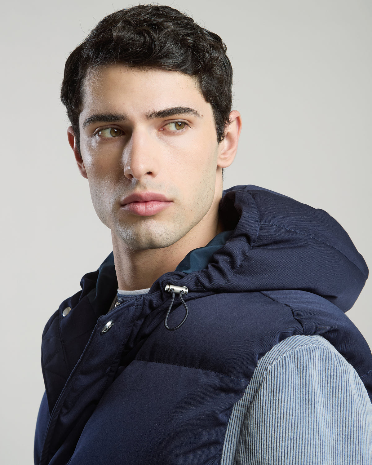 GILET IMBOTTITO SETA