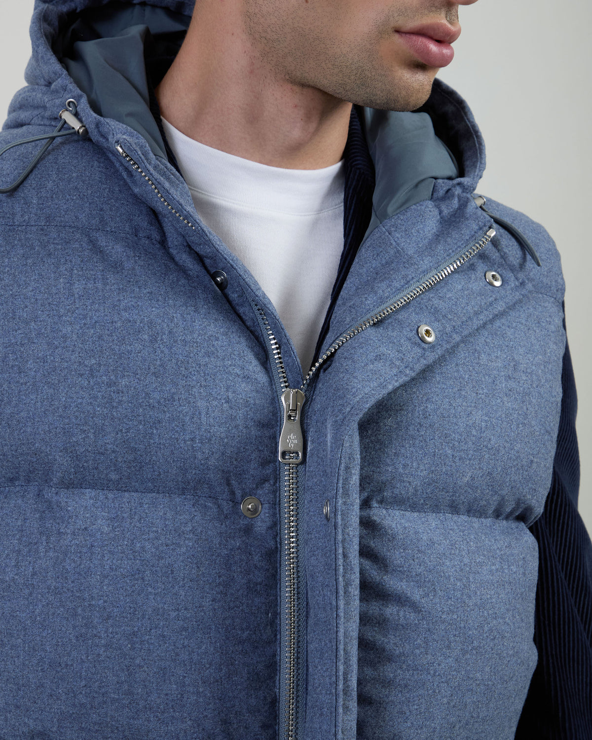 GILET IMBOTTITO LANA SETA CASHMERE - 10