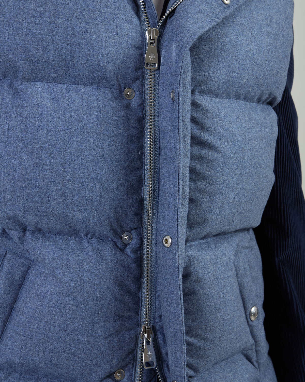 GILET IMBOTTITO LANA SETA CASHMERE - 9