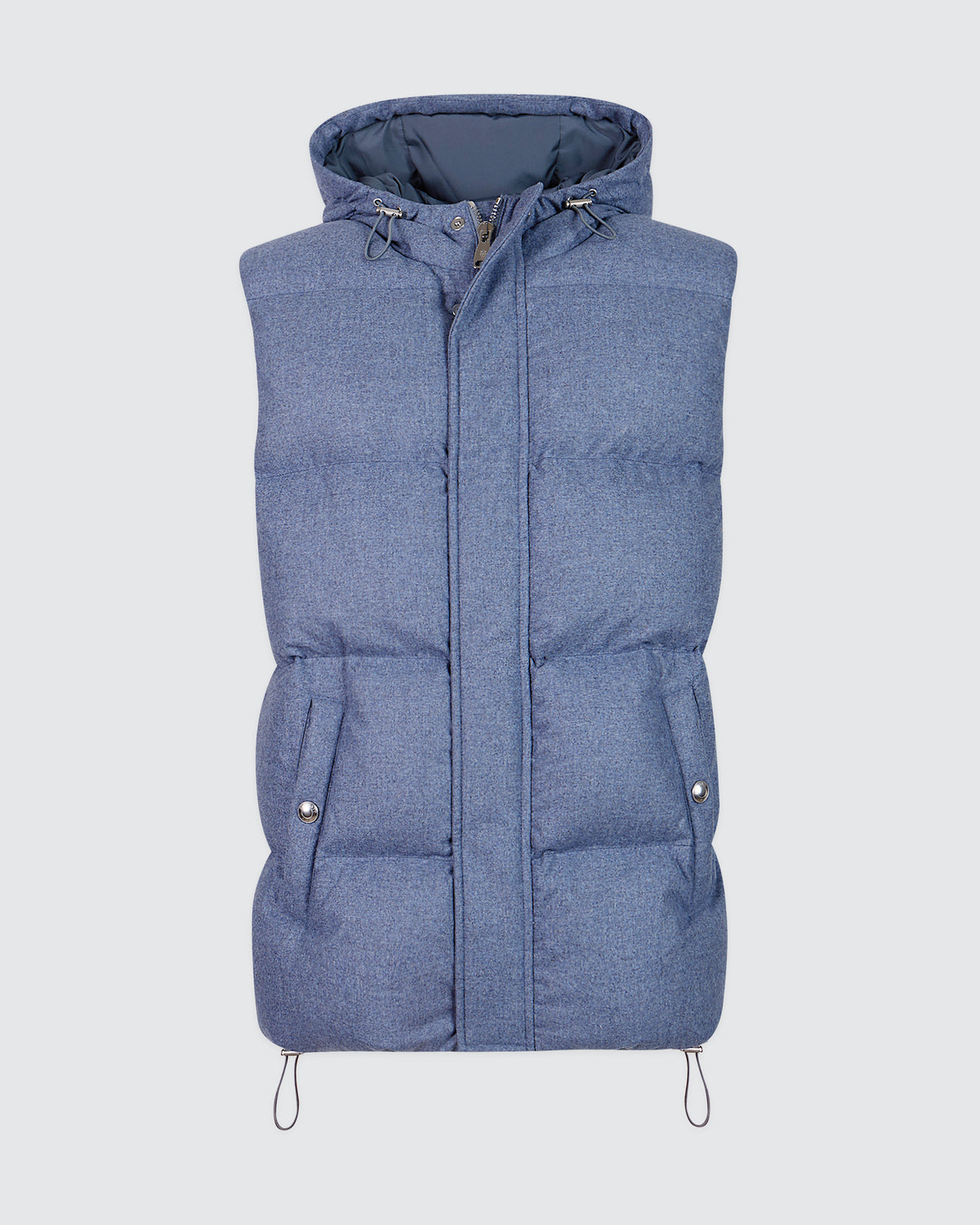 GILET IMBOTTITO LANA SETA CASHMERE - 12